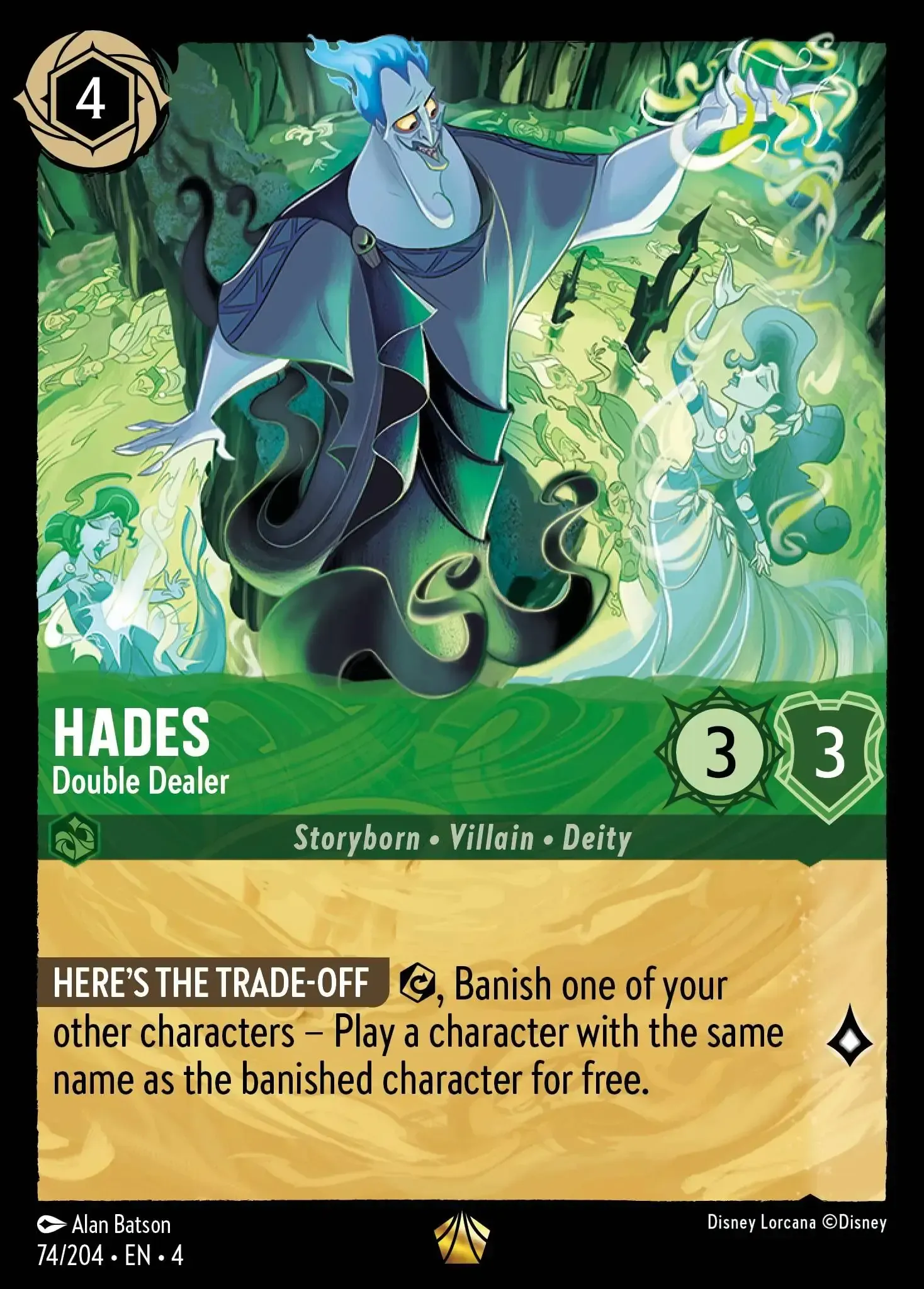 Hades - Double Dealer · Ursula's Return 74/207