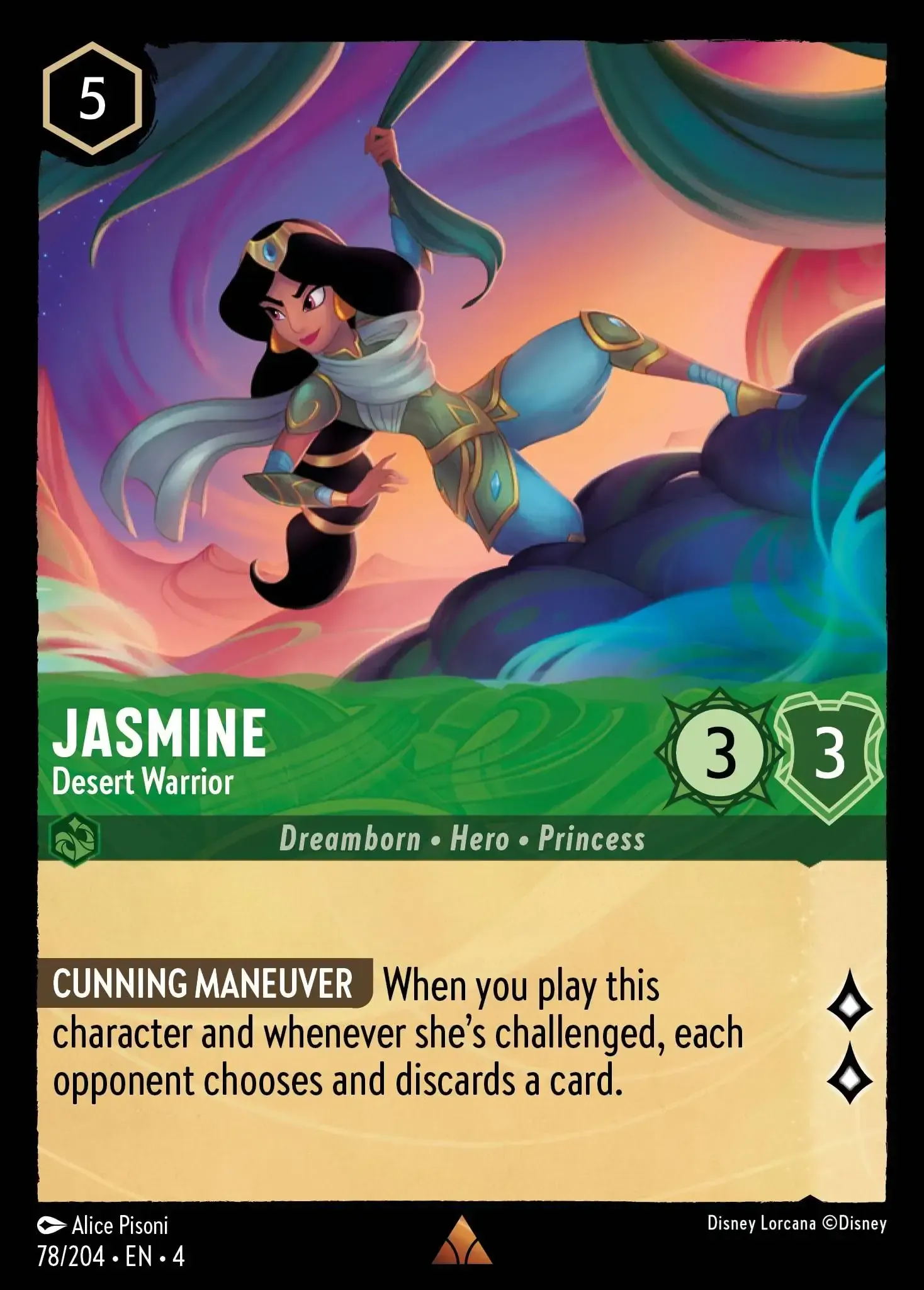Jasmine - Desert Warrior · Ursula's Return 78/207