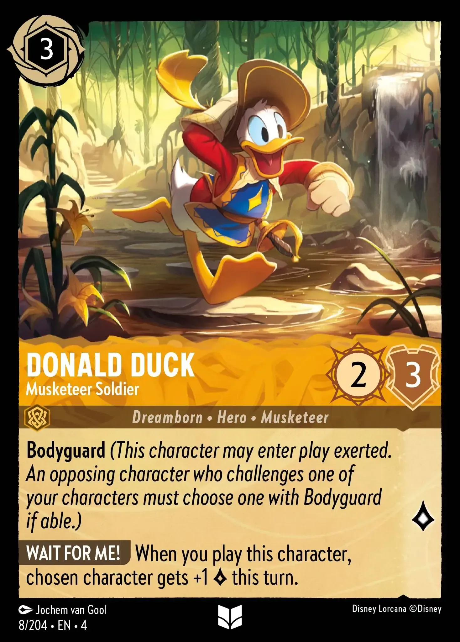 Donald Duck - Musketeer Soldier · Ursula's Return 8/207