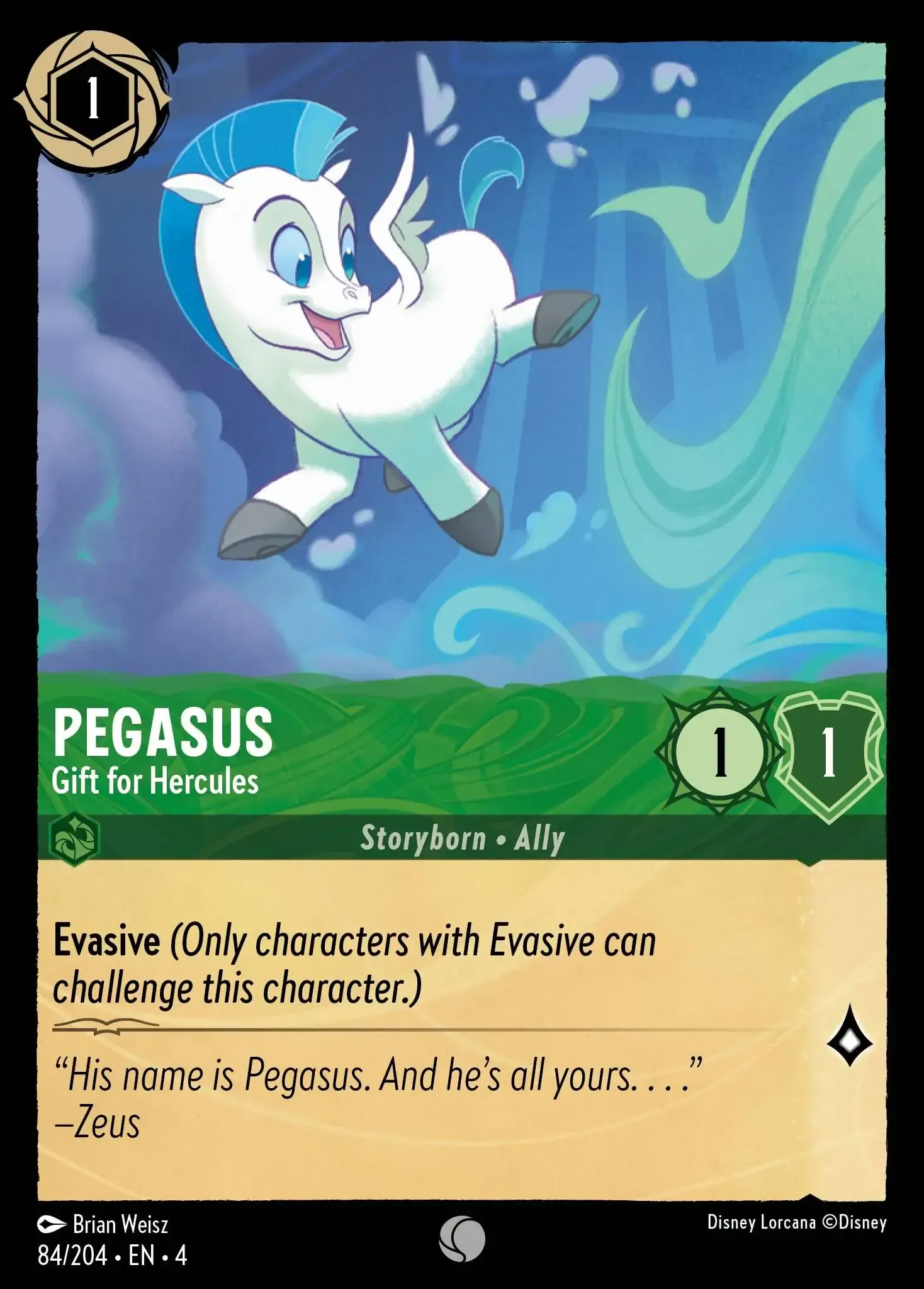 Pegasus - Gift for Hercules · Ursula's Return 84/207