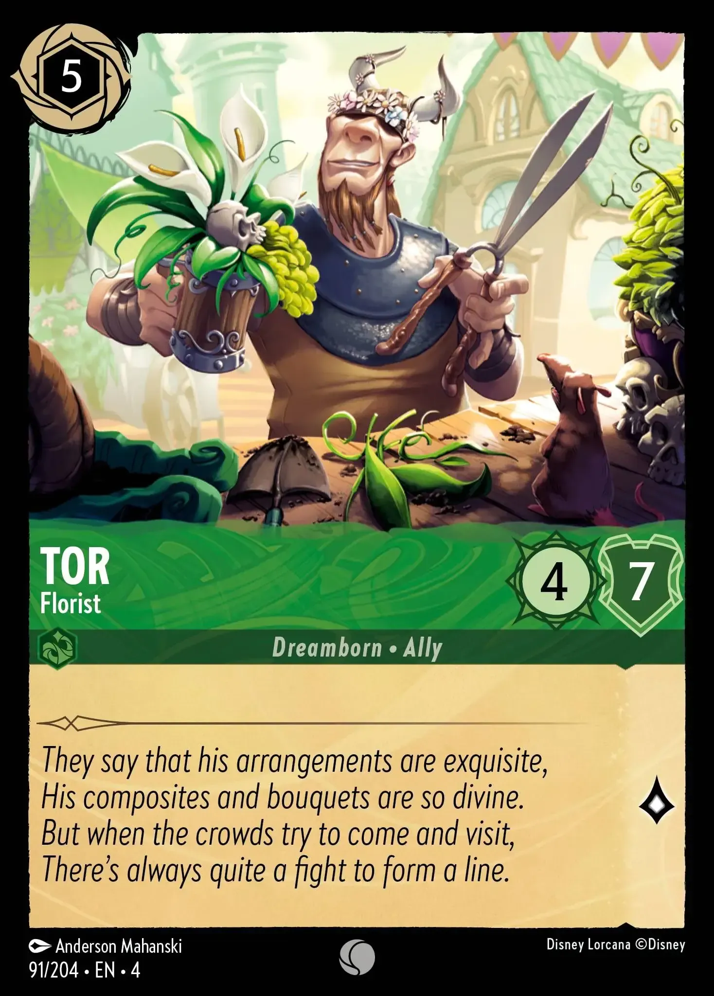 Tor - Florist · Ursula's Return 91/207