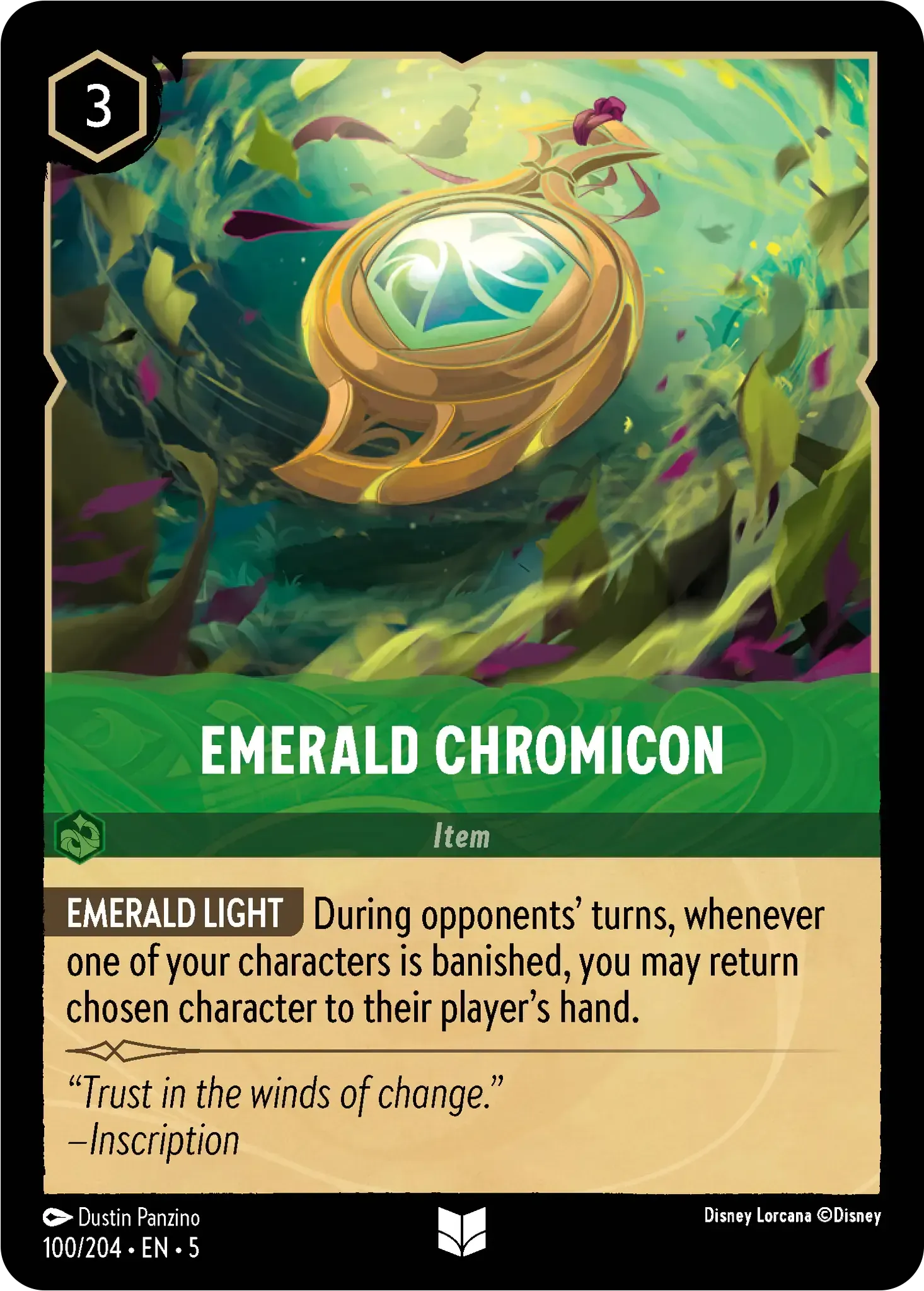 Emerald Chromicon · Shimmering Skies 100/205