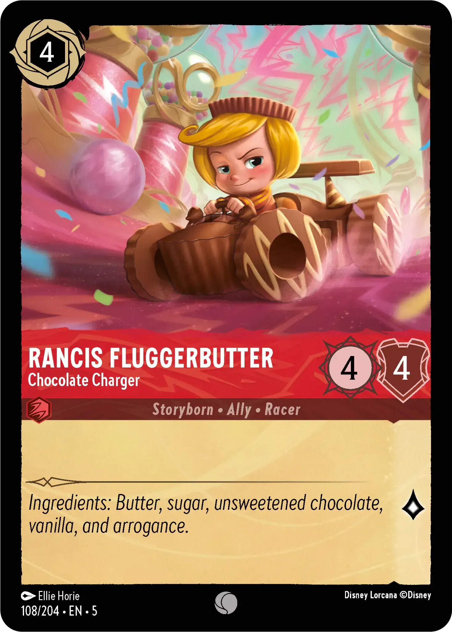 Rancis Fluggerbutter - Chocolate Charger · Shimmering Skies 108/205