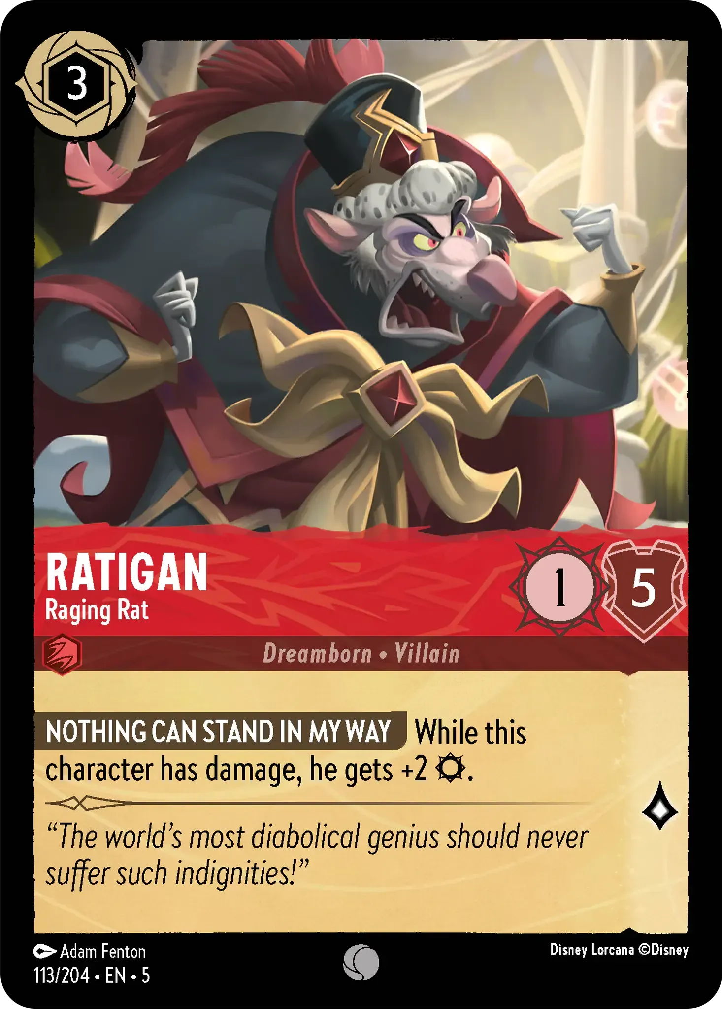 Ratigan - Raging Rat · Shimmering Skies 113/205