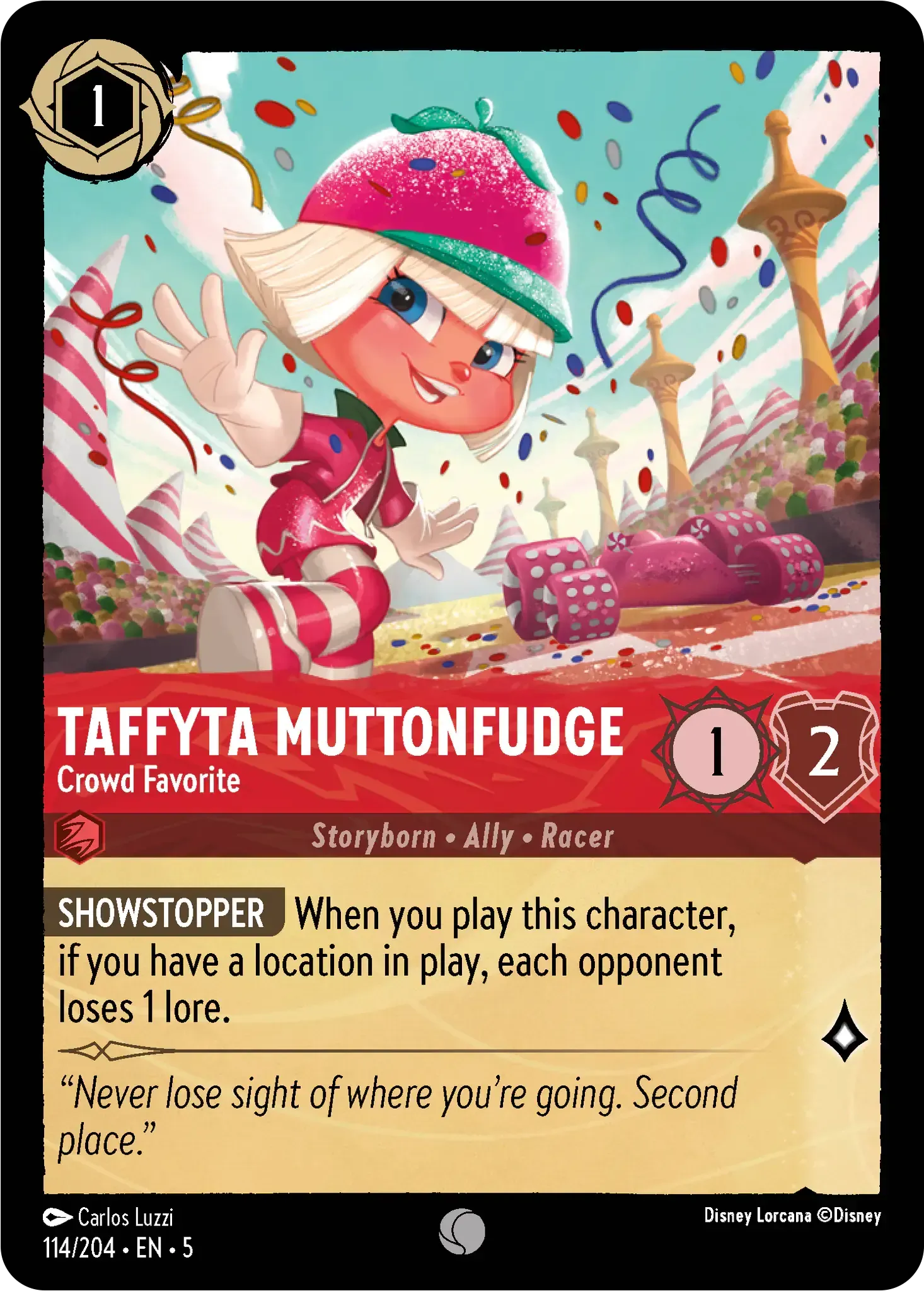 Taffyta Muttonfudge - Crowd Favorite · Shimmering Skies 114/205
