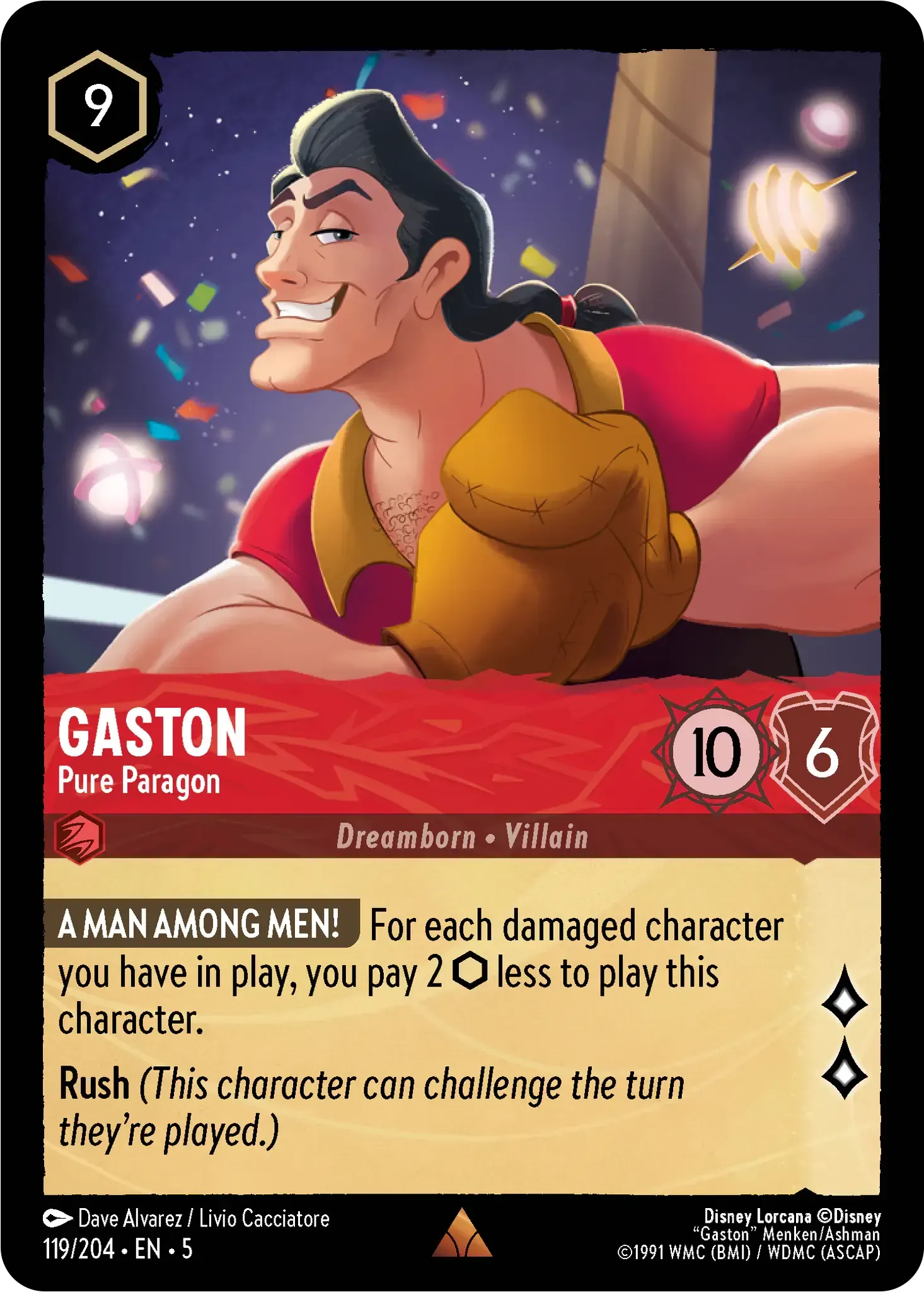 Gaston - Pure Paragon · Shimmering Skies 119/205