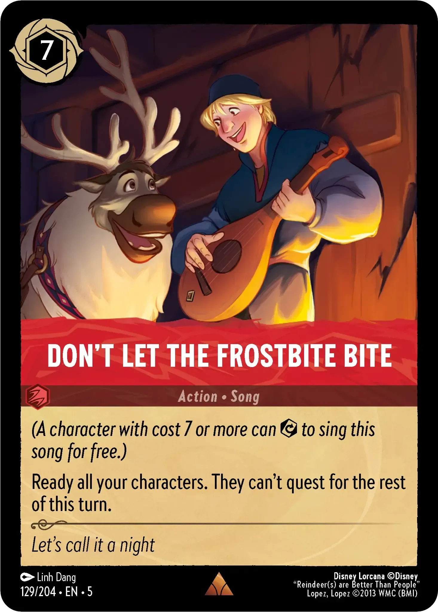 Don't Let the Frostbite Bite · Shimmering Skies 129/205