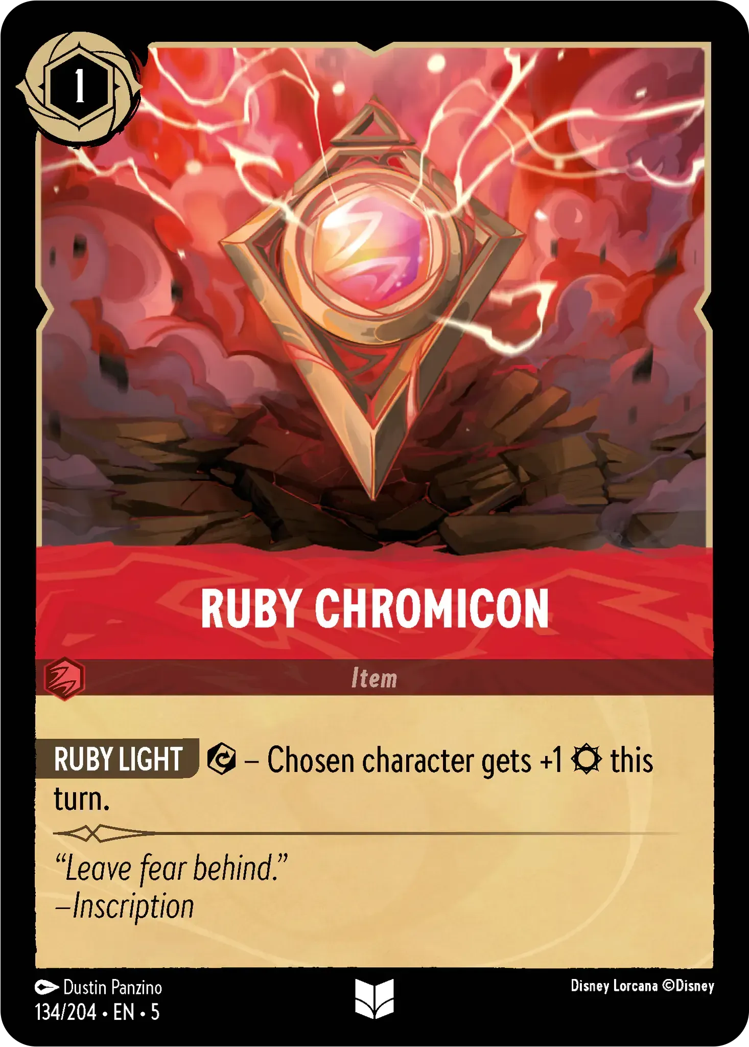 Ruby Chromicon · Shimmering Skies 134/205