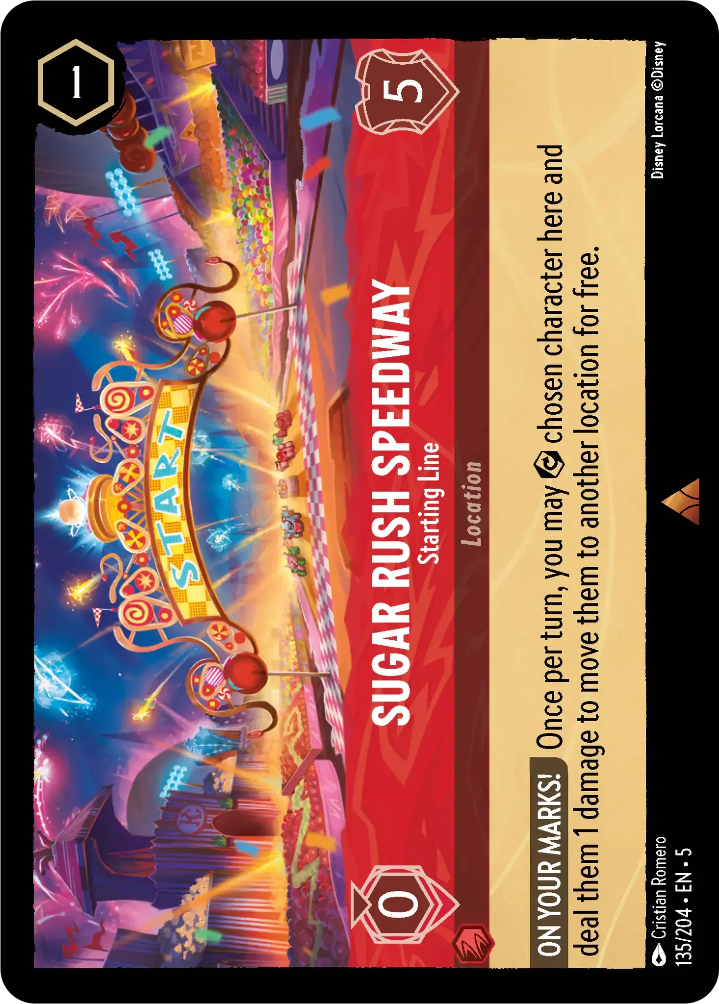 Sugar Rush Speedway - Starting Line · Shimmering Skies 135/205