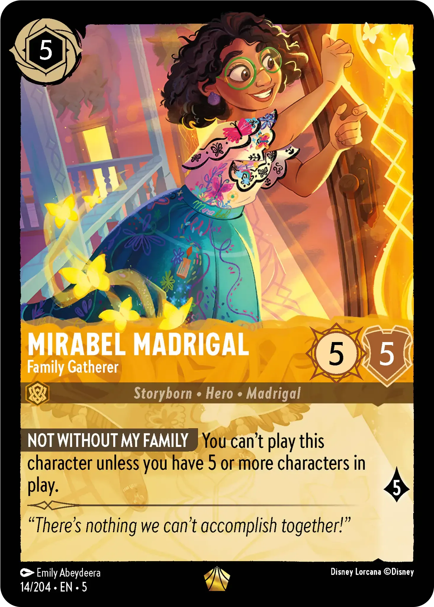 Mirabel Madrigal - Family Gatherer · Shimmering Skies 14/205