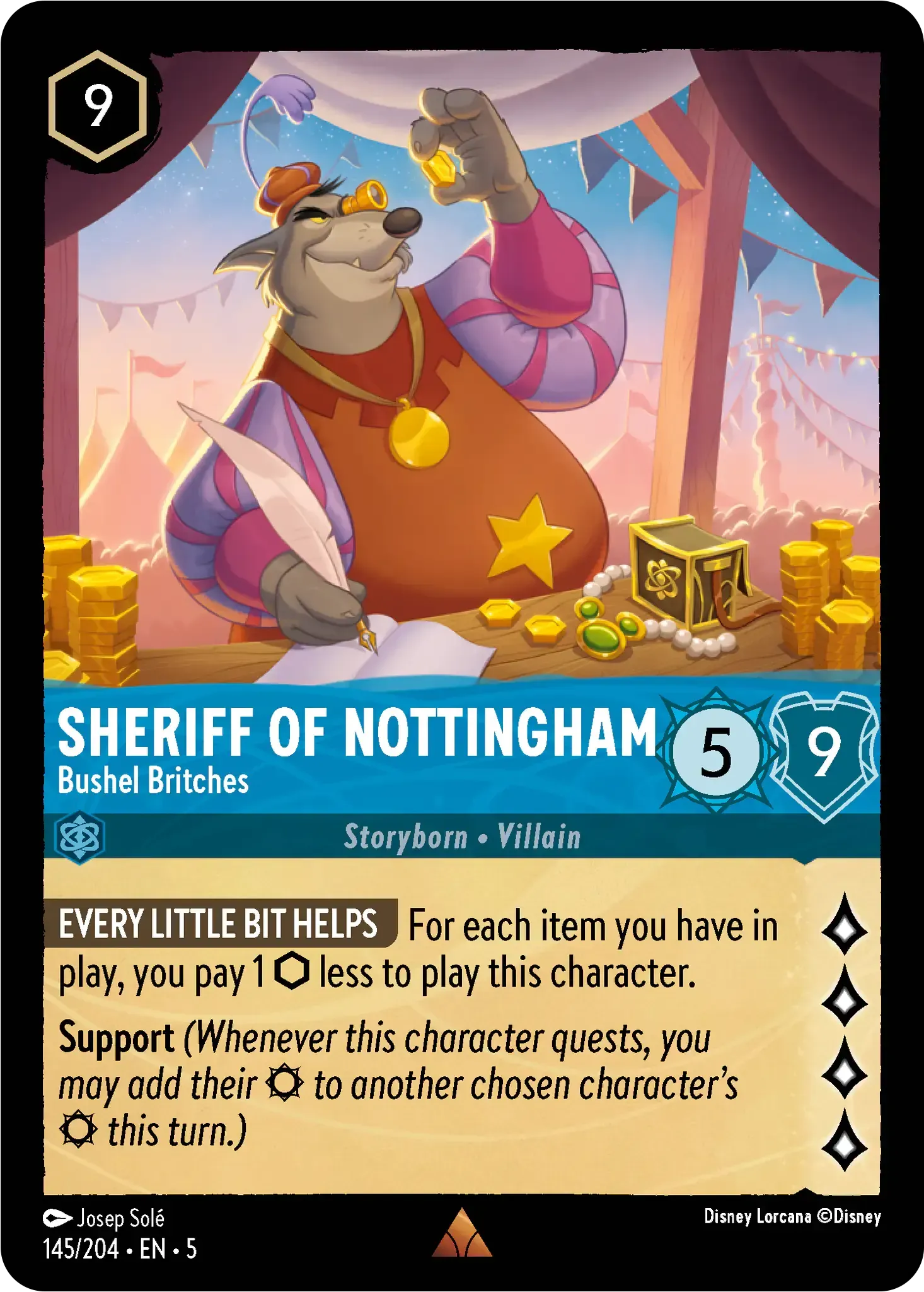 Sheriff of Nottingham - Bushel Britches · Shimmering Skies 145/205