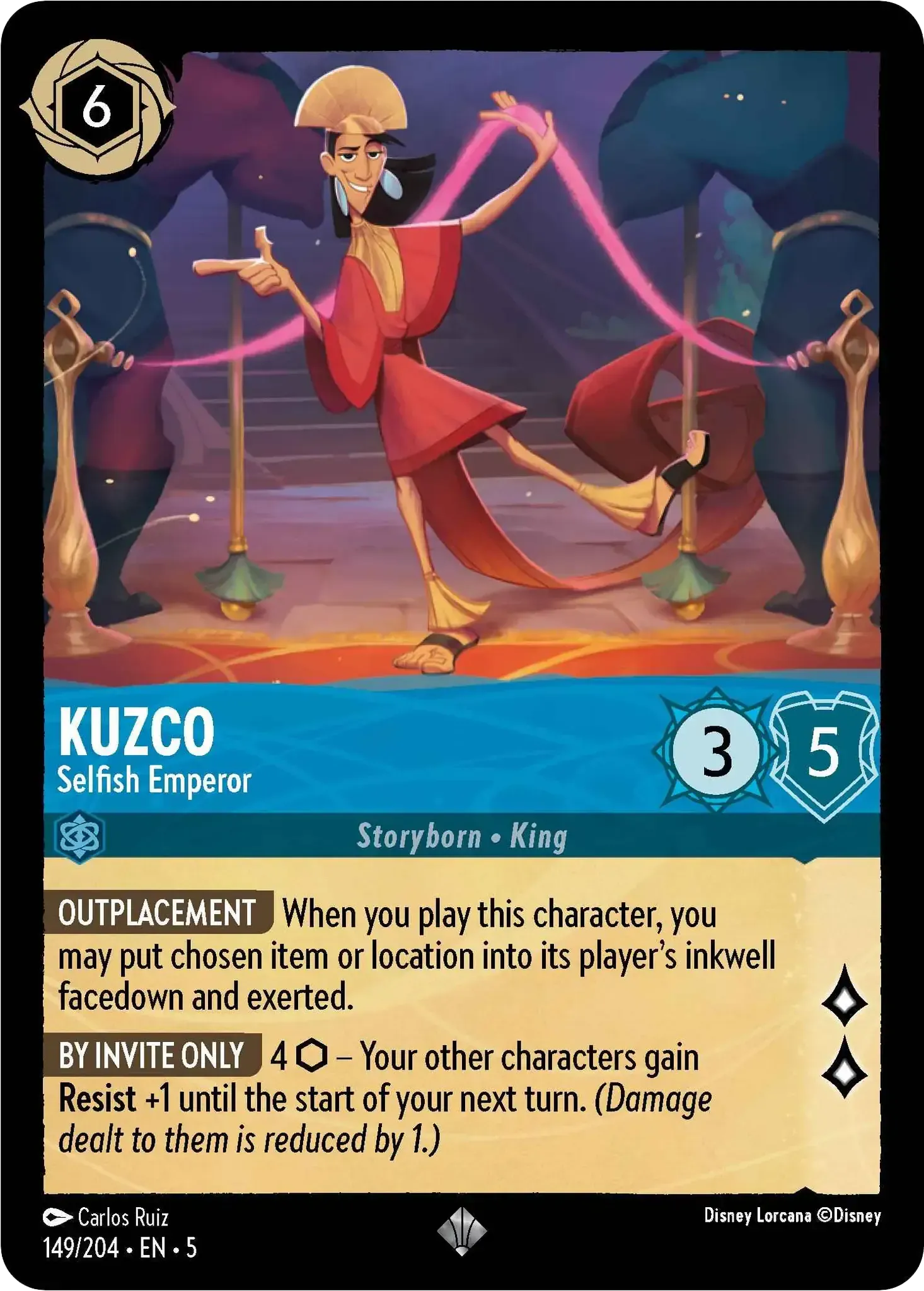 Kuzco - Selfish Emperor · Shimmering Skies 149/205