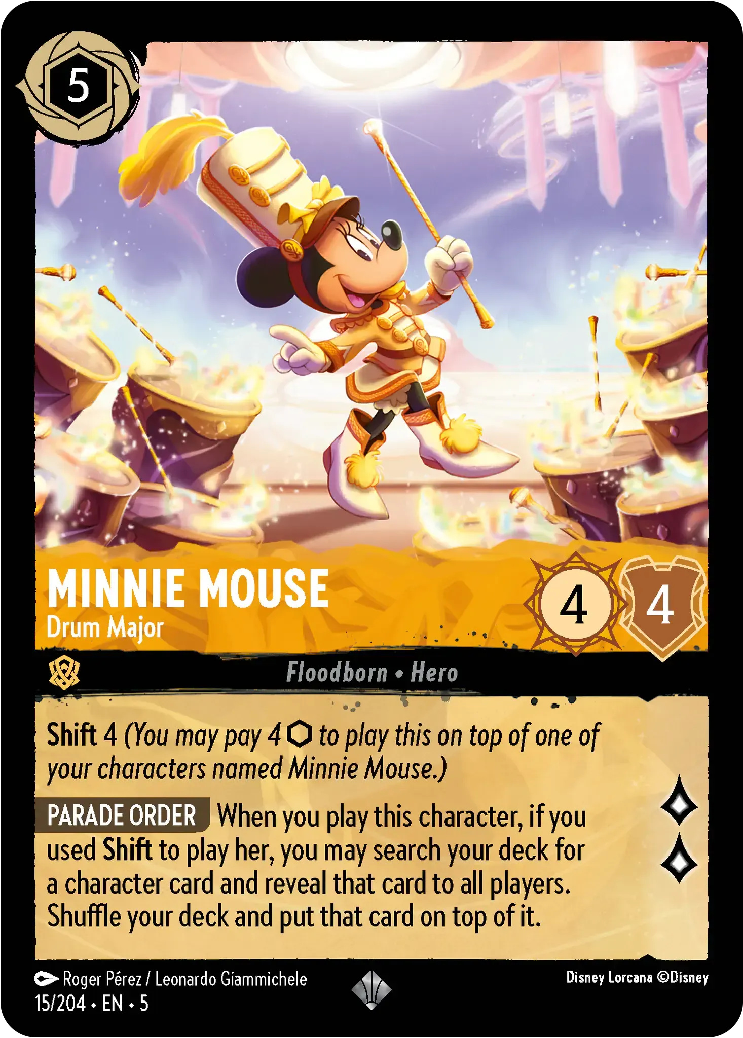 Minnie Mouse - Drum Major · Shimmering Skies 15/205