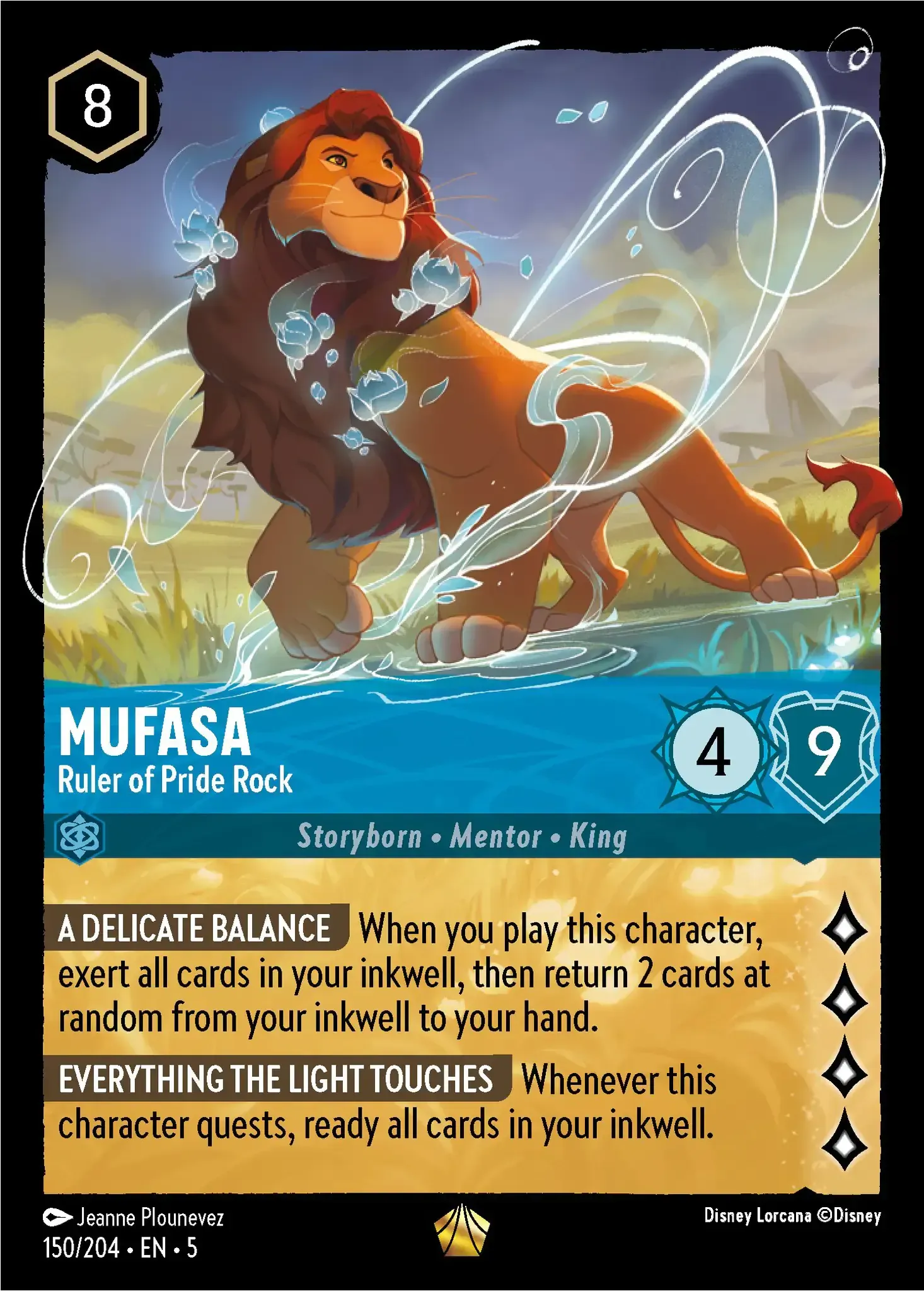 Mufasa - Ruler of Pride Rock · Shimmering Skies 150/205