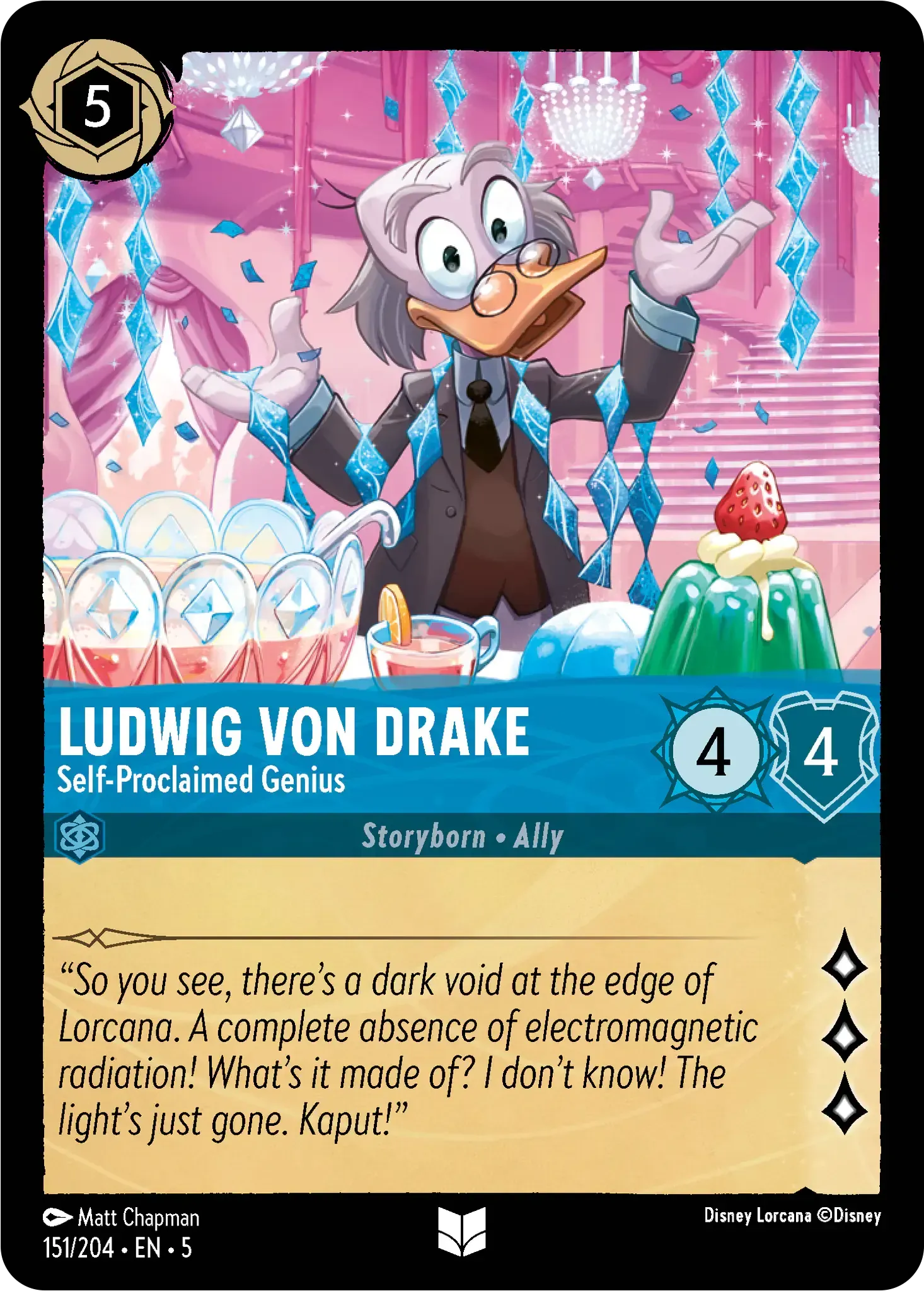 Ludwig von Drake - Self-Proclaimed Genius · Shimmering Skies 151/205