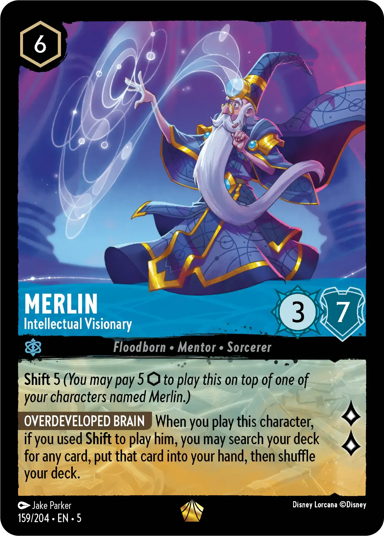 Merlin - Intellectual Visionary · Shimmering Skies 159/205