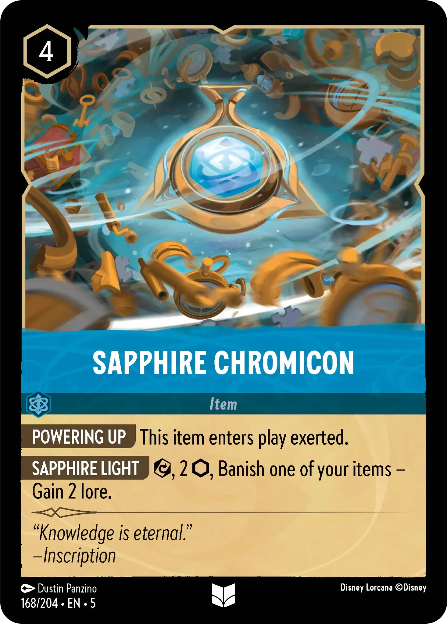 Sapphire Chromicon · Shimmering Skies 168/205