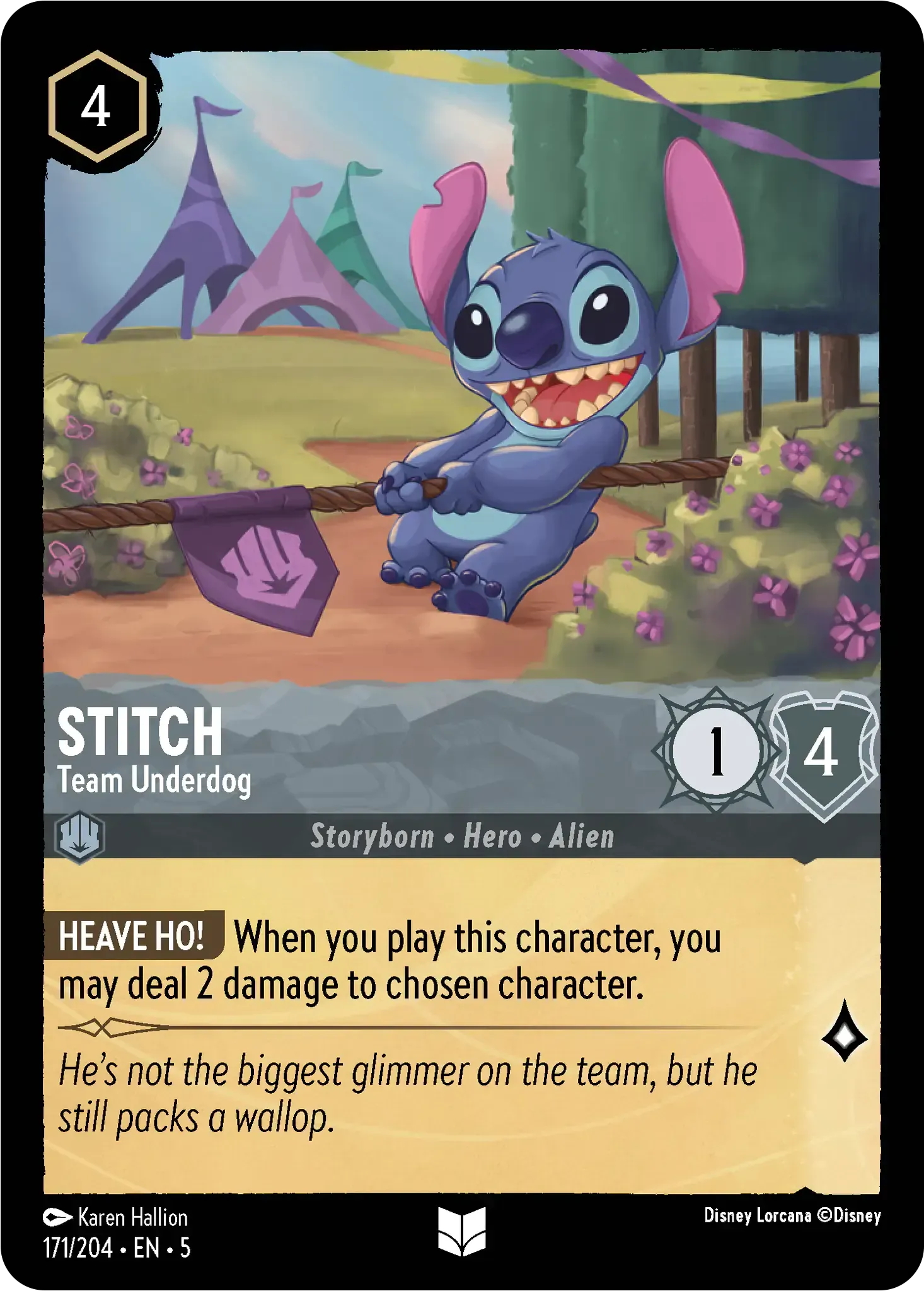 Stitch - Team Underdog · Shimmering Skies 171/205