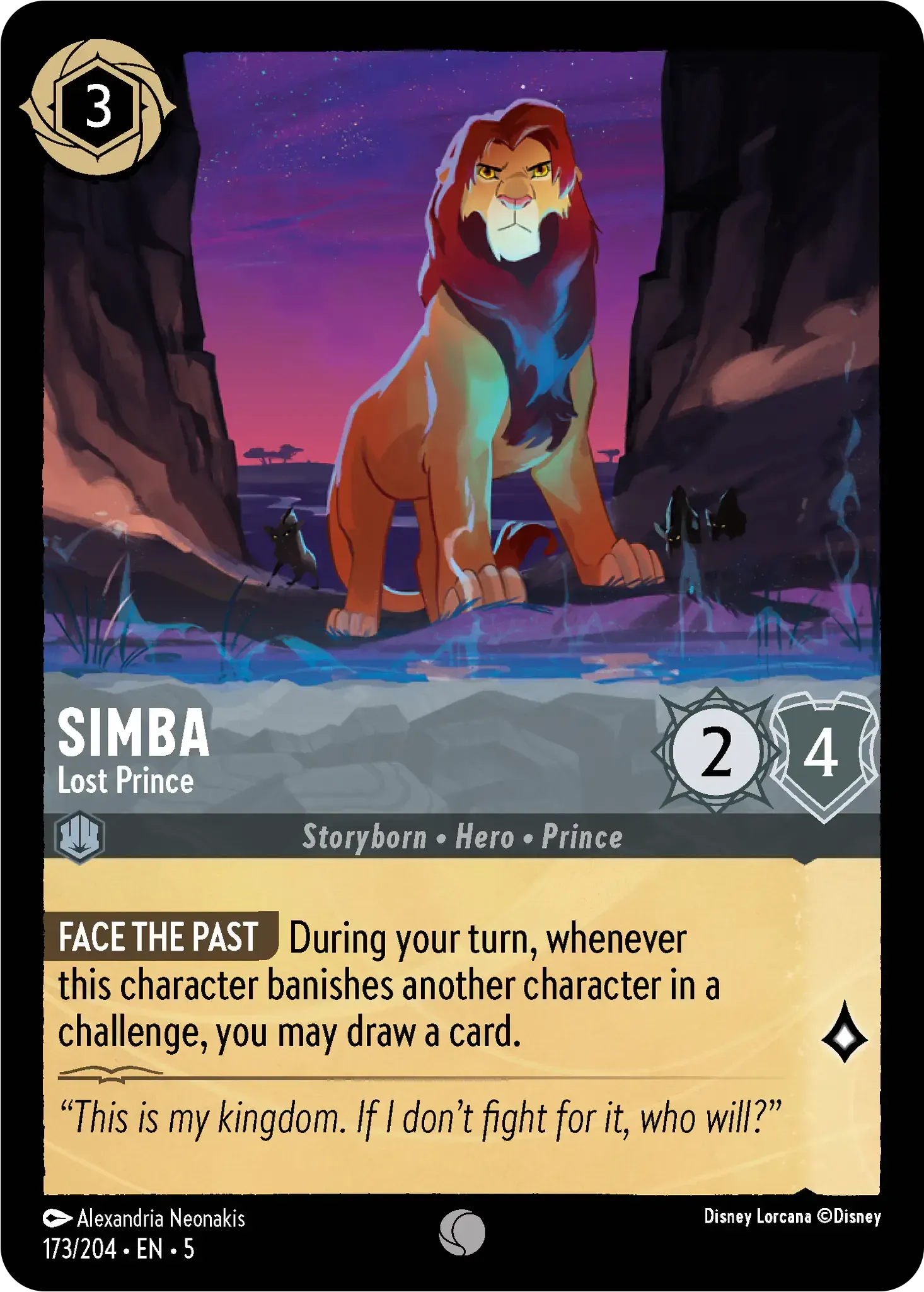 Simba - Lost Prince · Shimmering Skies 173/205