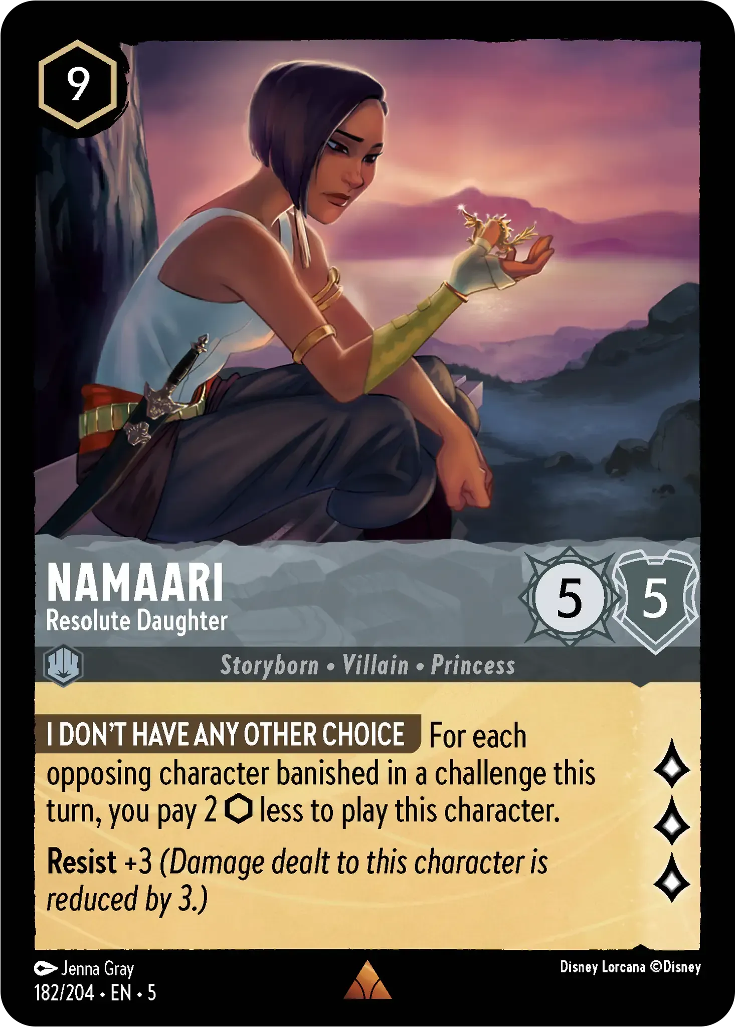 Namaari - Resolute Daughter · Shimmering Skies 182/205