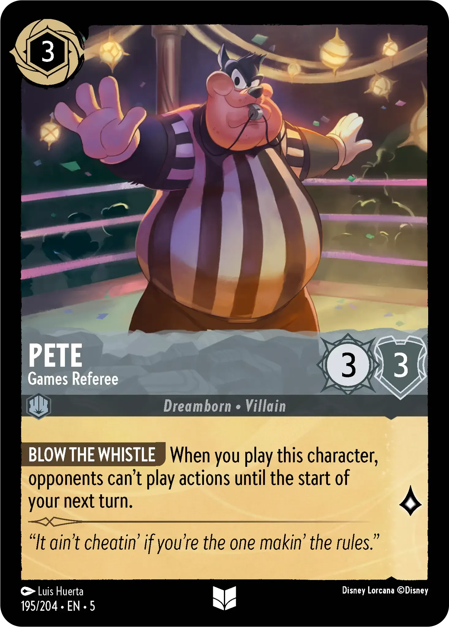 Pete - Games Referee · Shimmering Skies 195/205