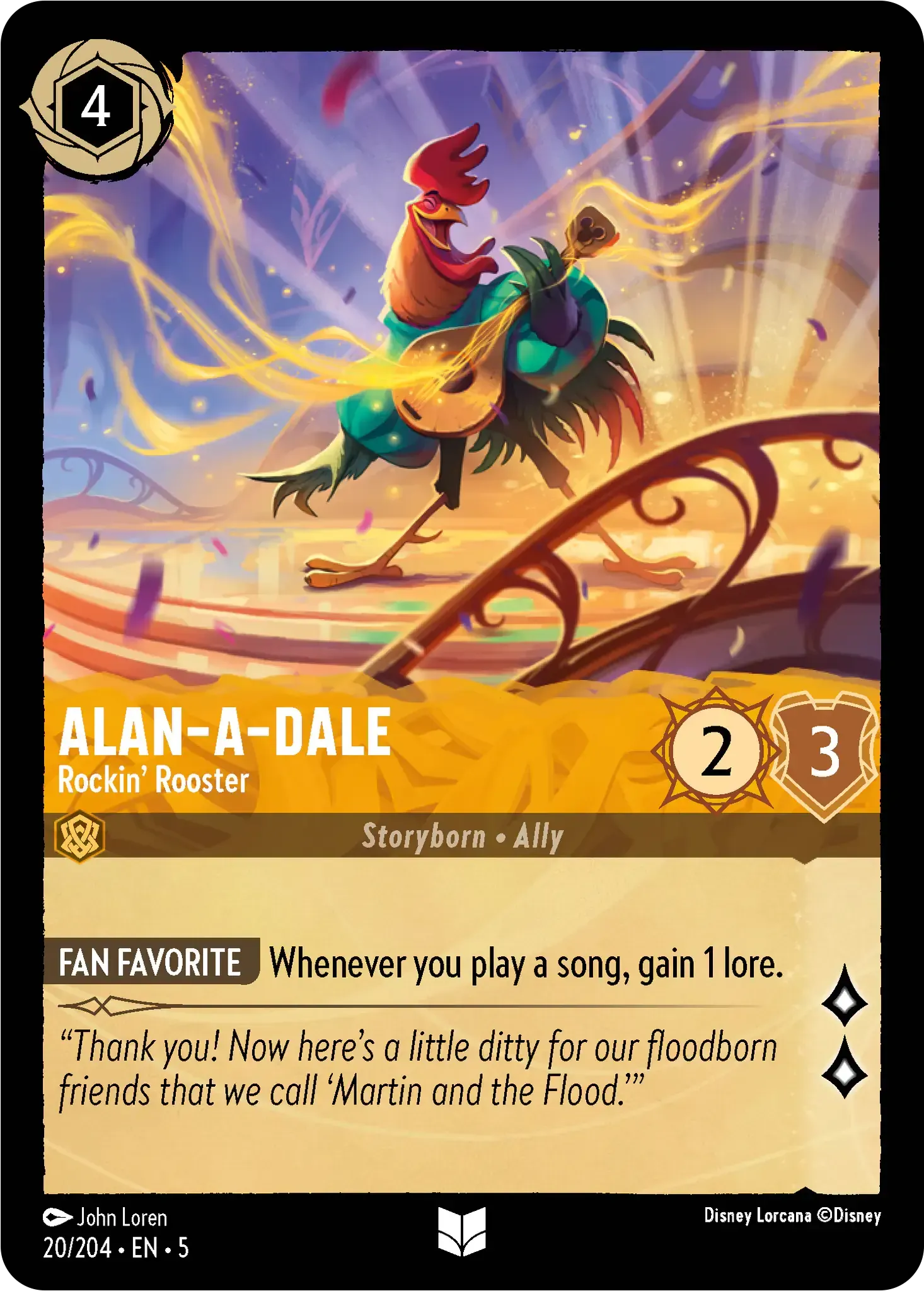Alan-a-Dale - Rockin' Rooster · Shimmering Skies 20/205
