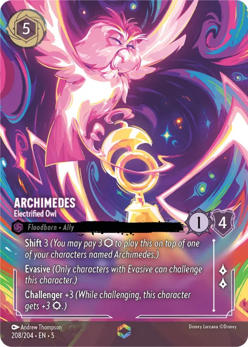 Archimedes - Electrified Owl · Shimmering Skies 208/205