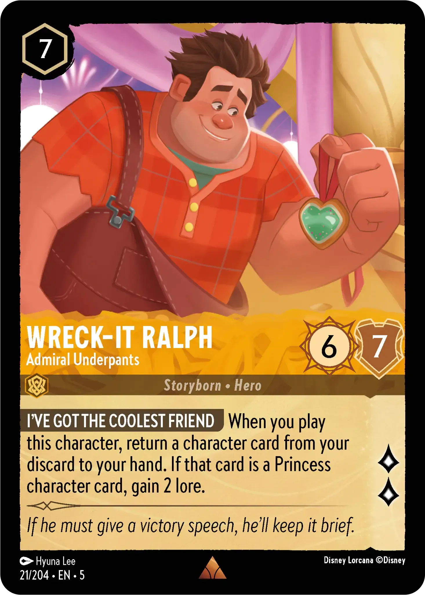 Wreck-It Ralph - Admiral Underpants · Shimmering Skies 21/205