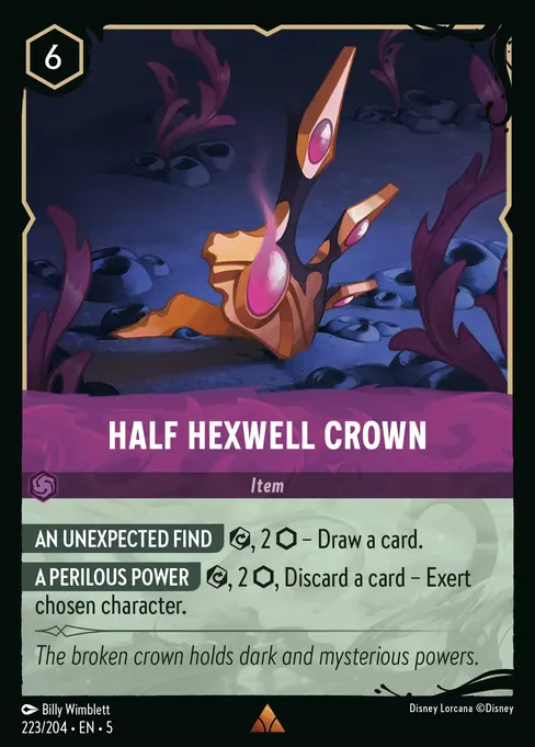 Half Hexwell Crown · Shimmering Skies 223/205