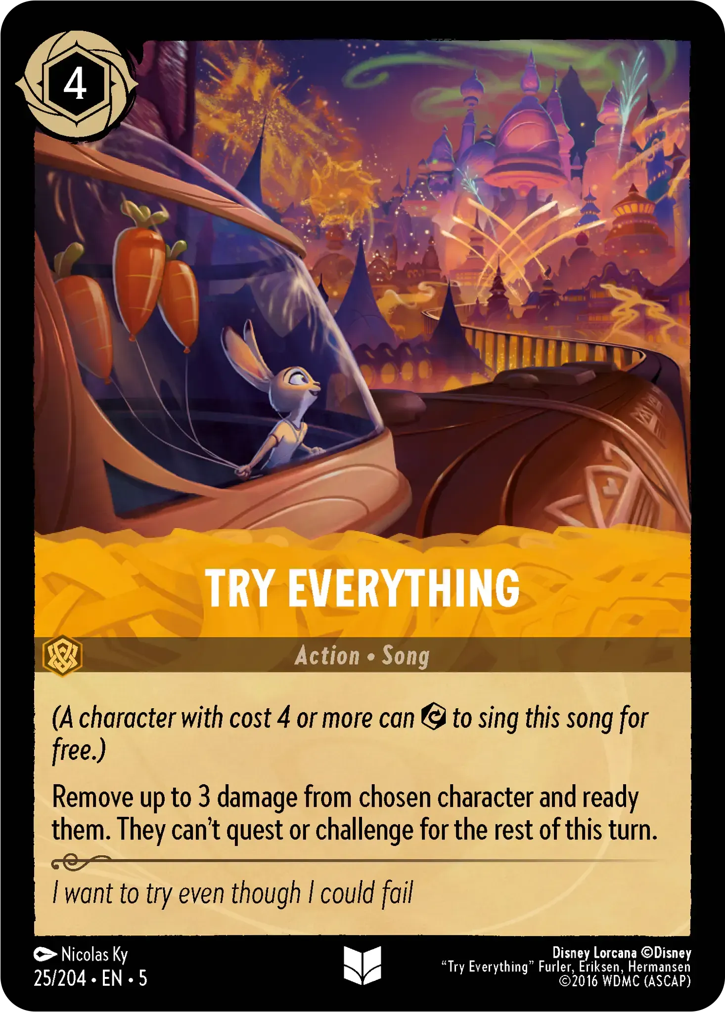 Try Everything · Shimmering Skies 25/205