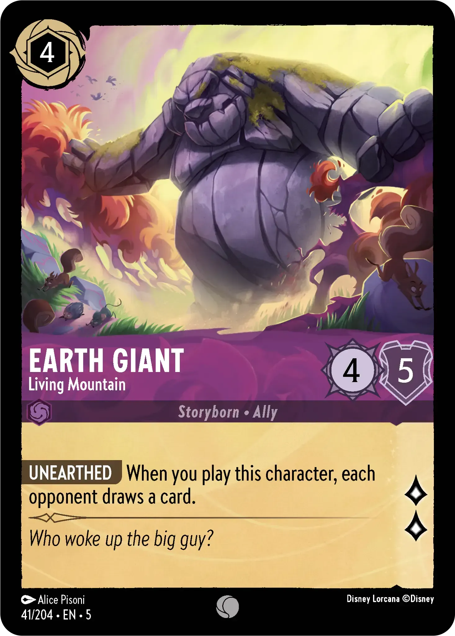 Earth Giant - Living Mountain · Shimmering Skies 41/205