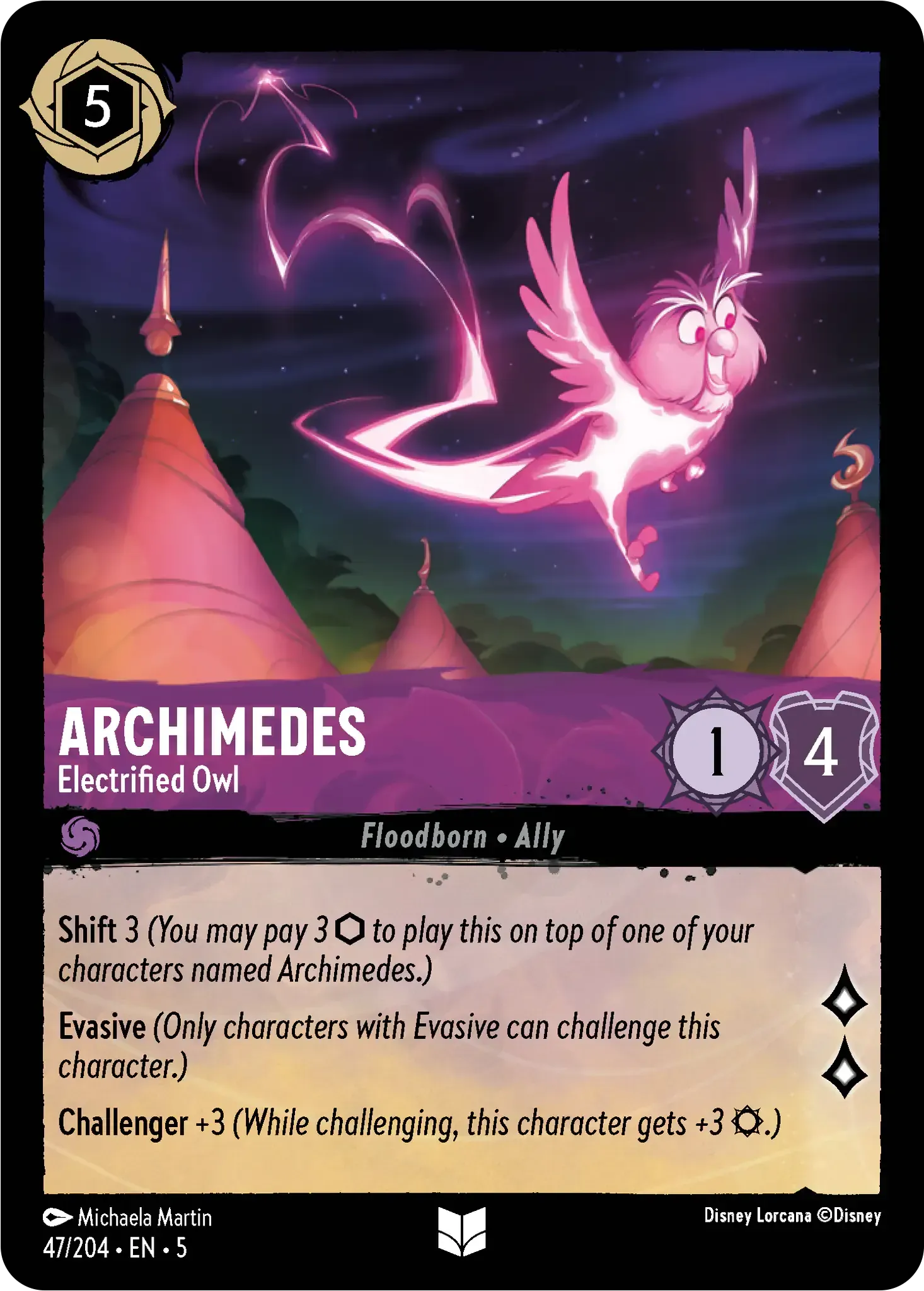Archimedes - Electrified Owl · Shimmering Skies 47/205