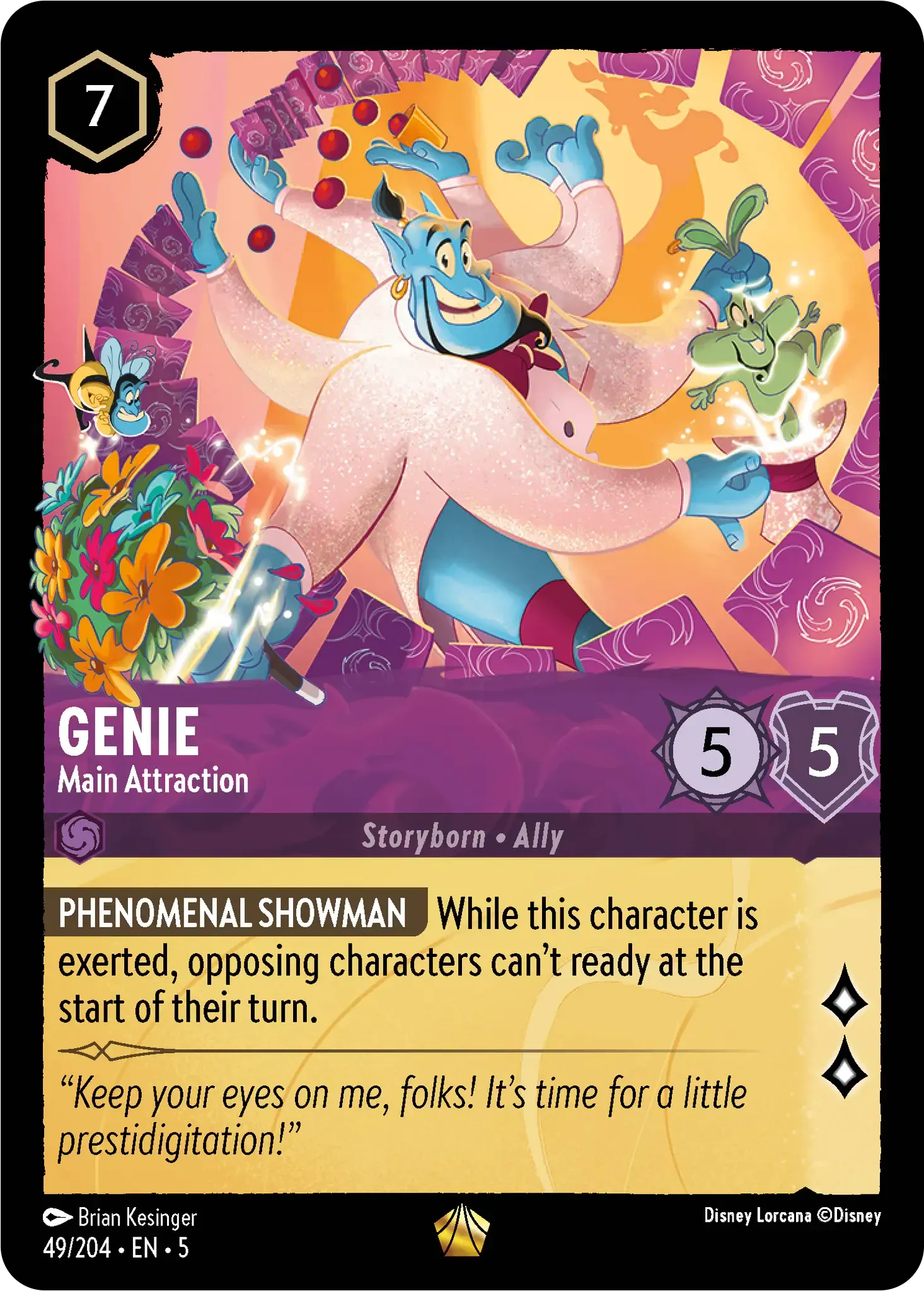 Genie - Main Attraction · Shimmering Skies 49/205