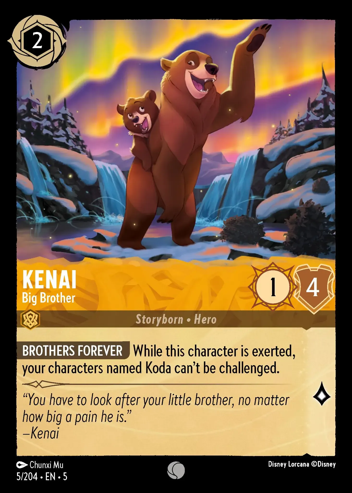 Kenai - Big Brother · Shimmering Skies 5/205