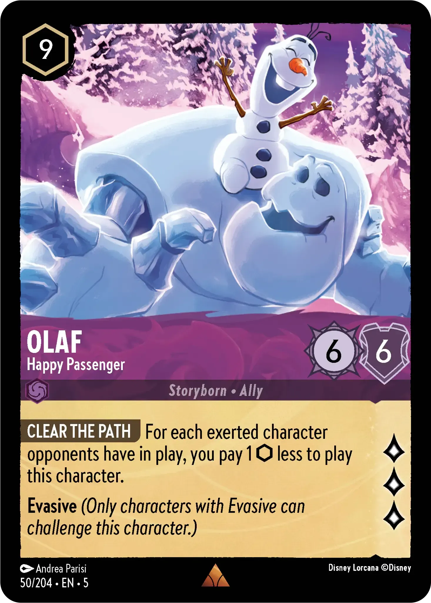 Olaf - Happy Passenger · Shimmering Skies 50/205