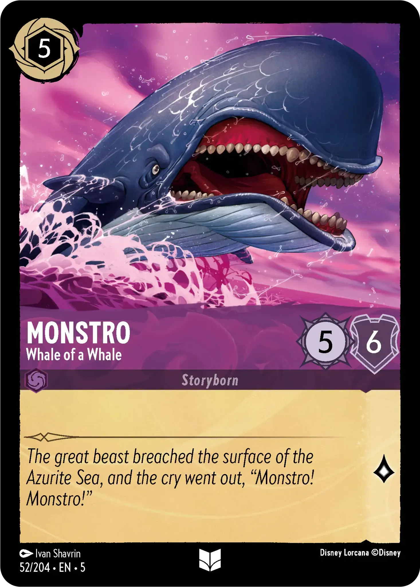 Monstro - Whale of a Whale · Shimmering Skies 52/205