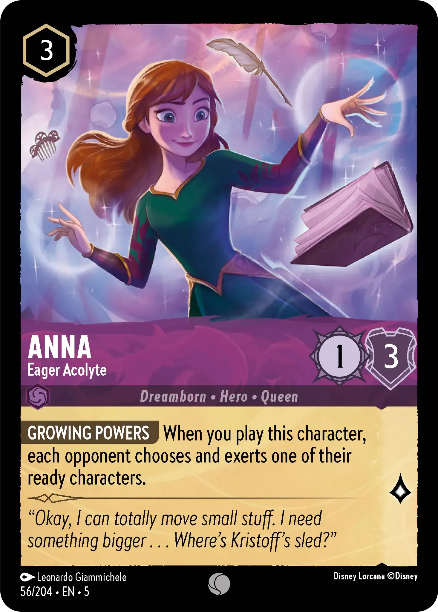 Anna - Eager Acolyte · Shimmering Skies 56/205