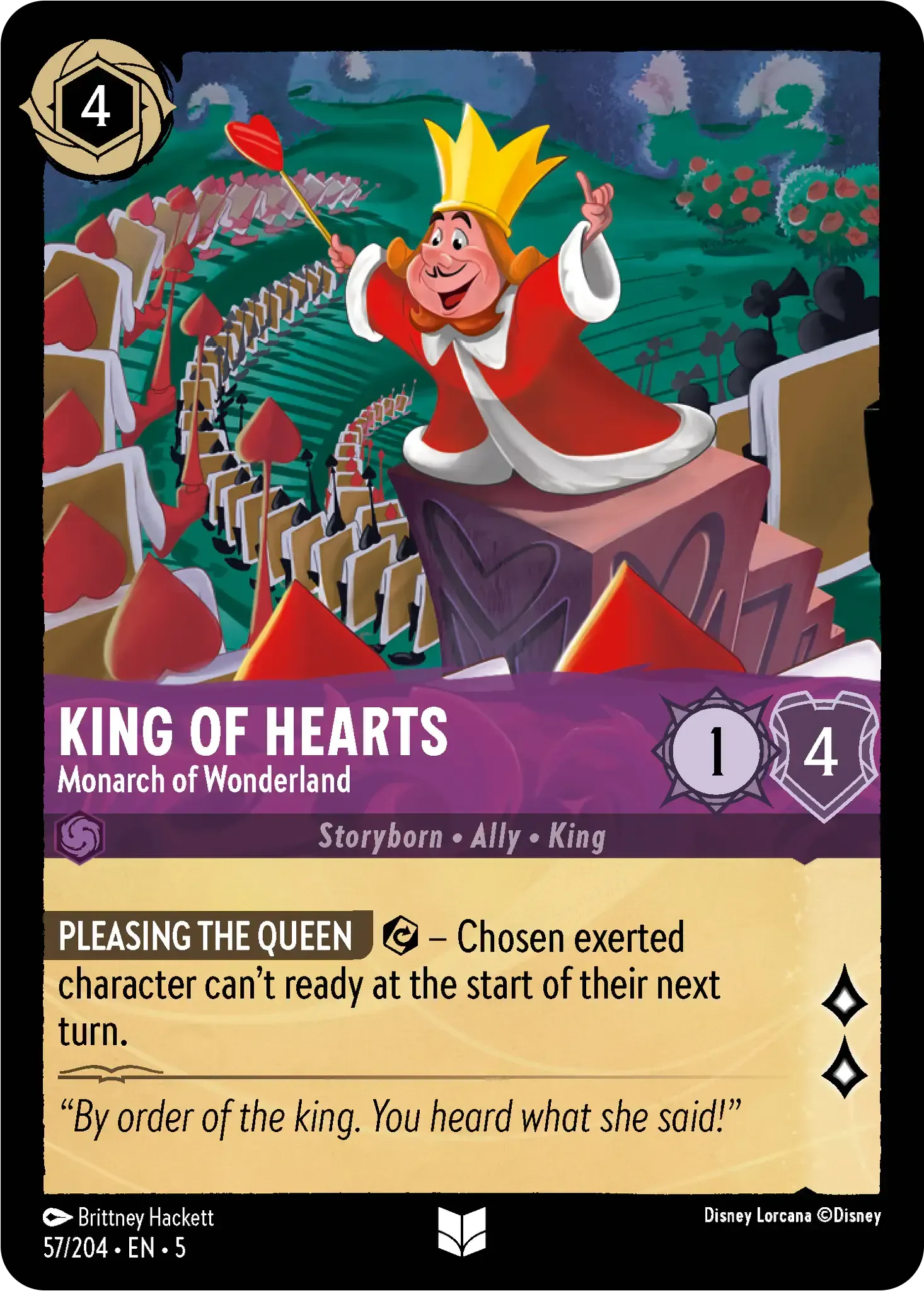 King of Hearts - Monarch of Wonderland · Shimmering Skies 57/205