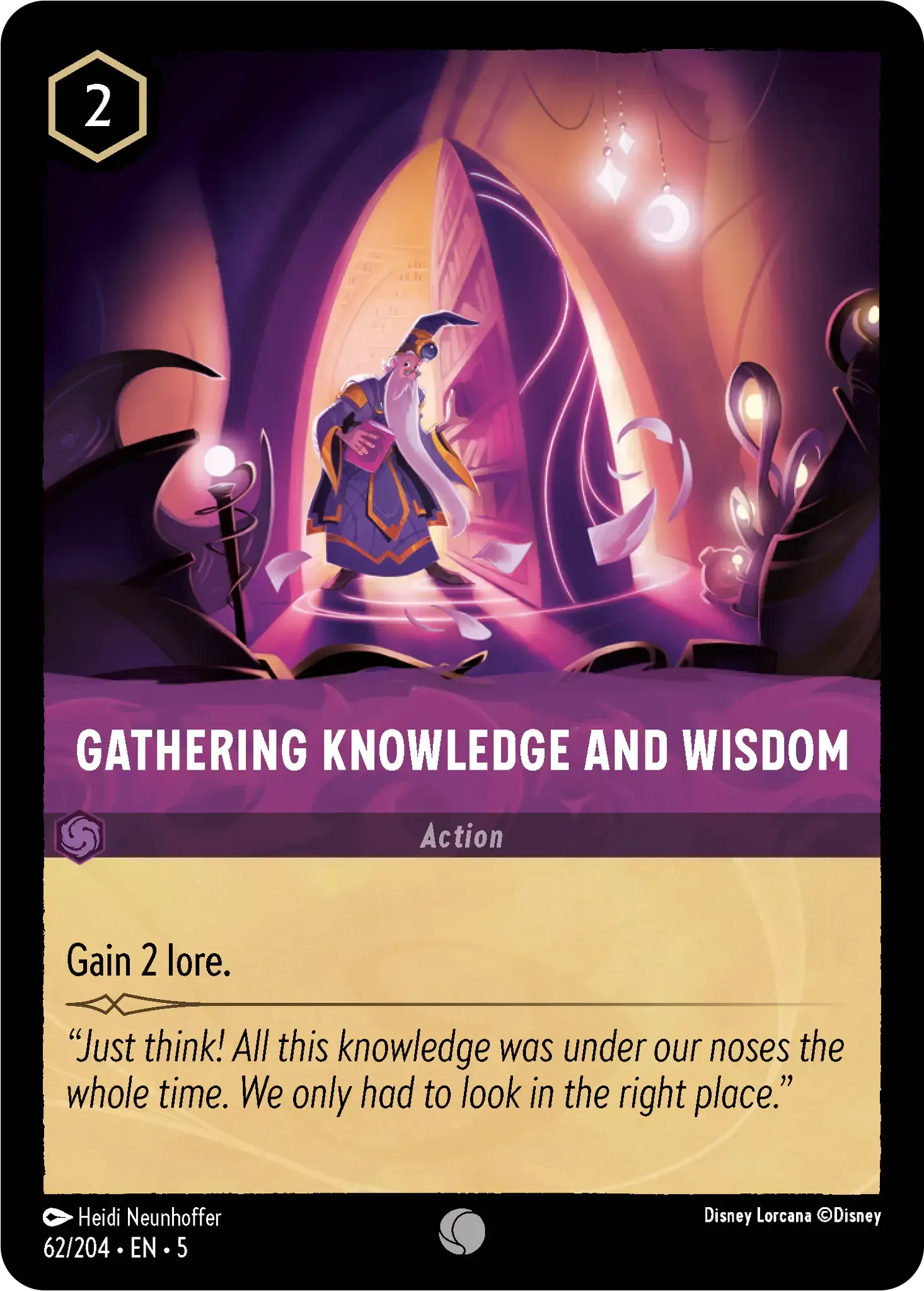 Gathering Knowledge and Wisdom · Shimmering Skies 62/205