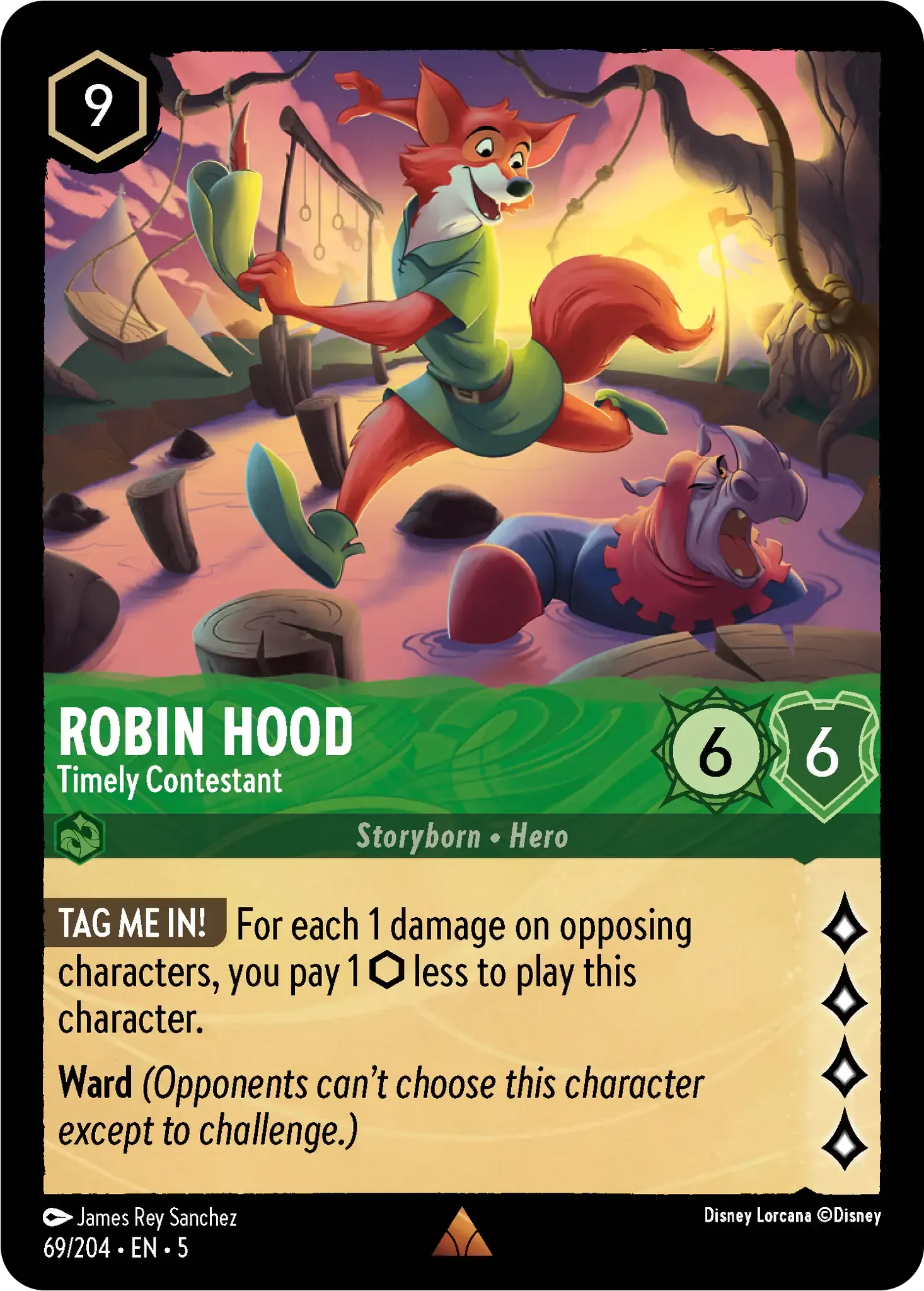 Robin Hood - Timely Contestant · Shimmering Skies 69/205