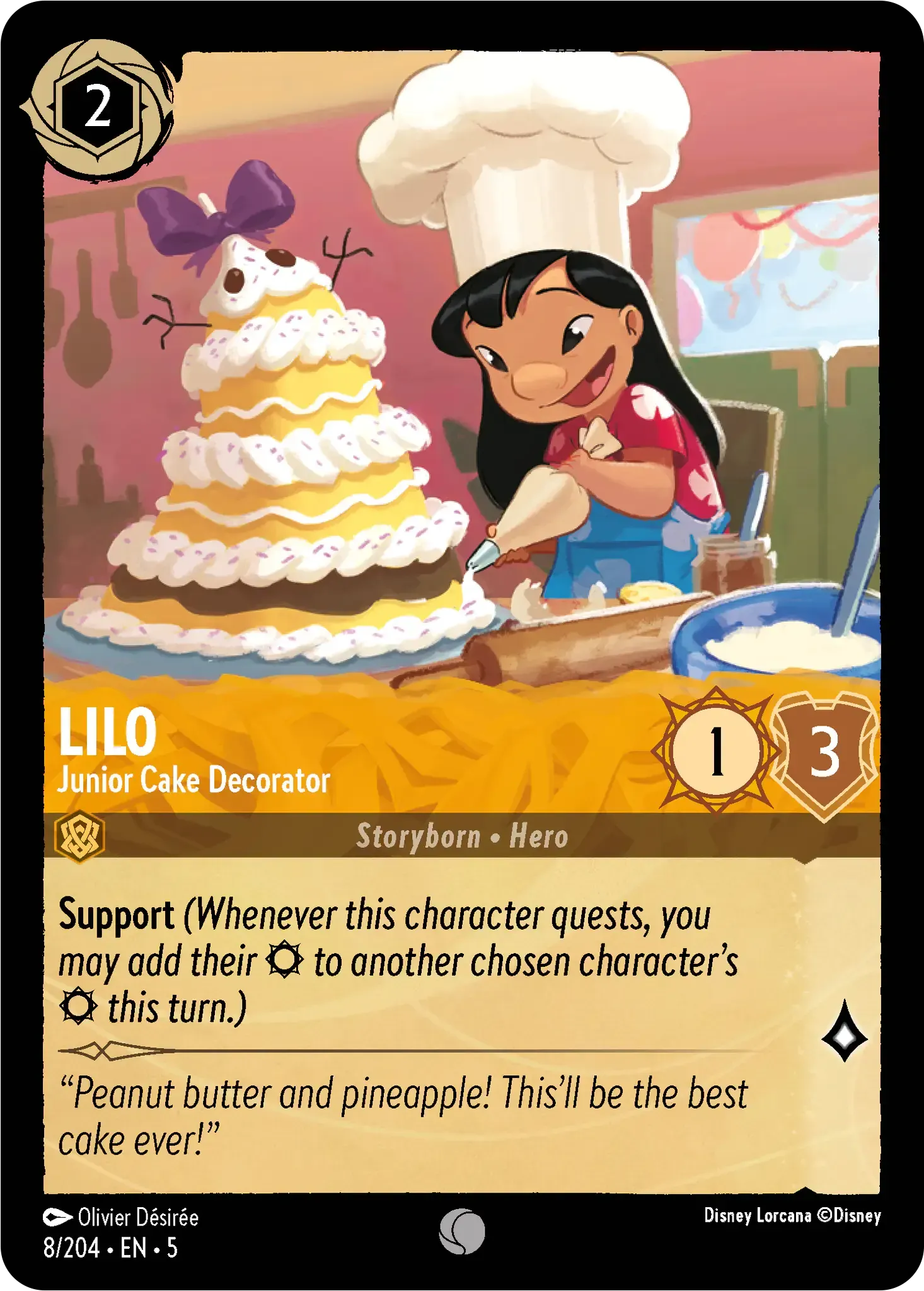 Lilo - Junior Cake Decorator · Shimmering Skies 8/205