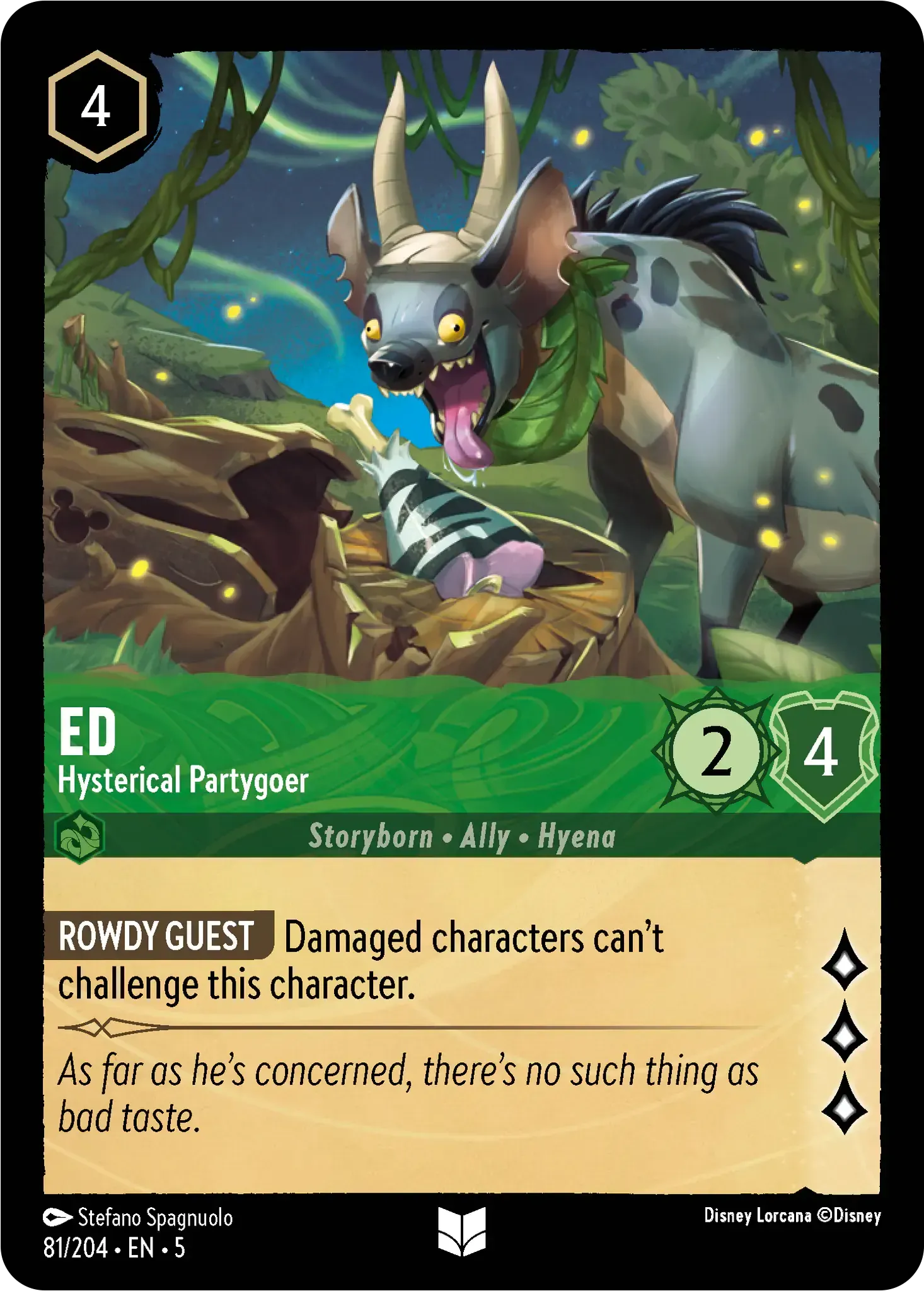 Ed - Hysterical Partygoer · Shimmering Skies 81/205