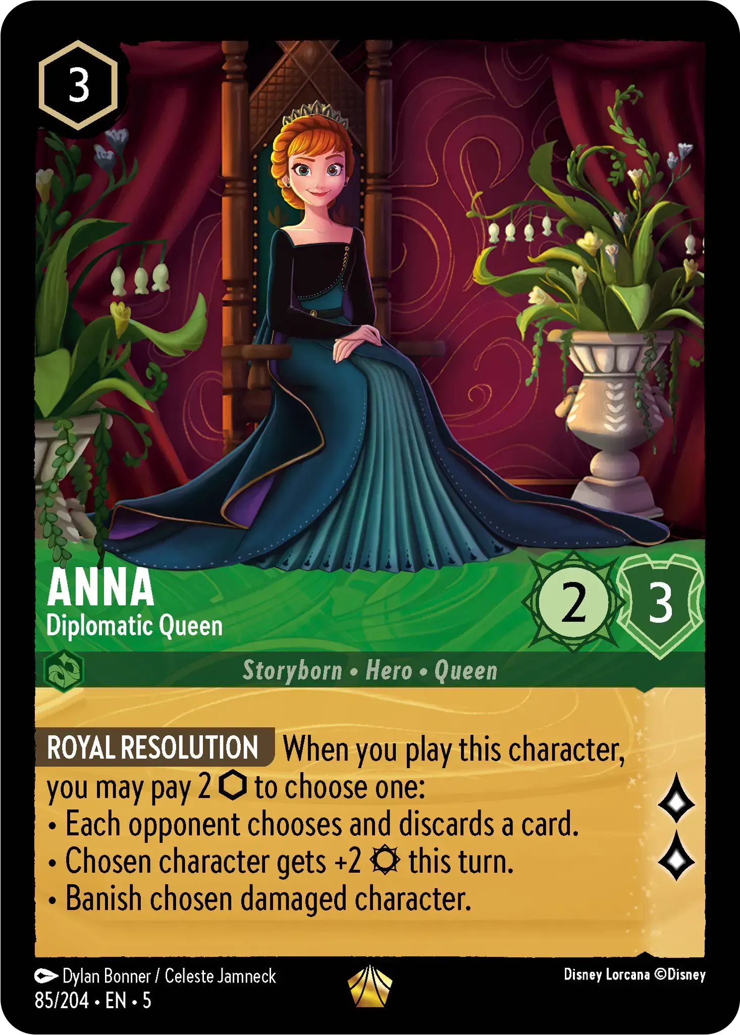 Anna - Diplomatic Queen · Shimmering Skies 85/205
