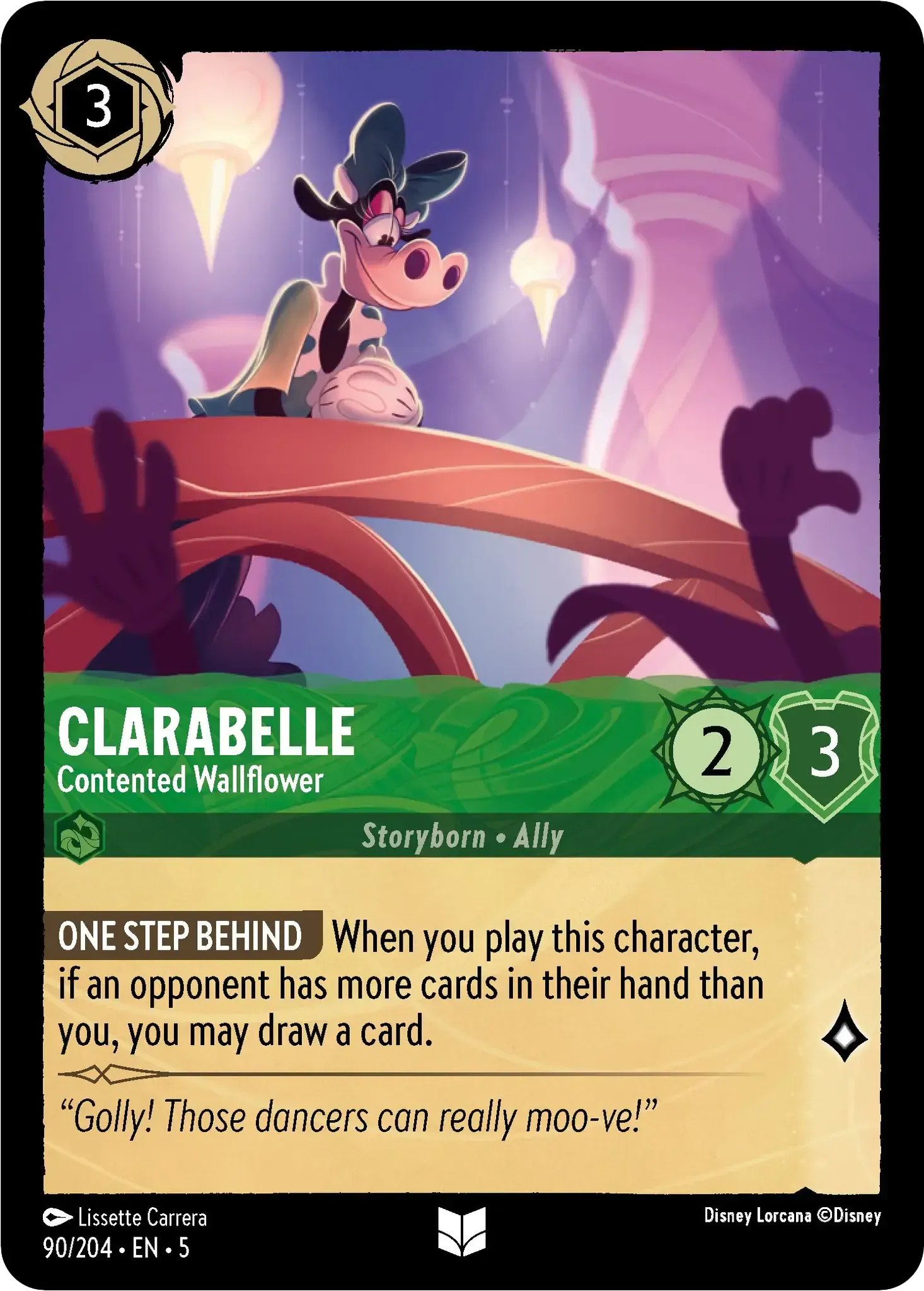 Clarabelle - Contented Wallflower · Shimmering Skies 90/205