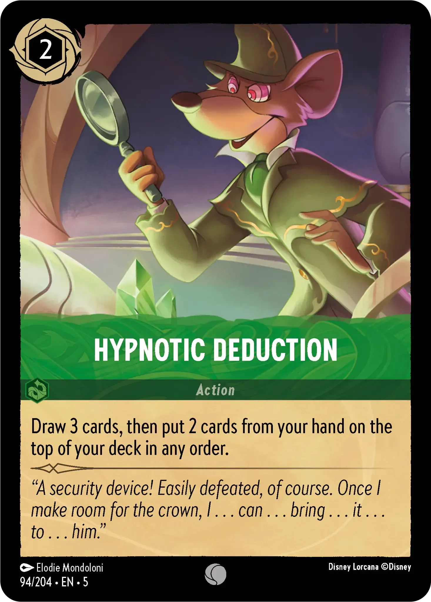 Hypnotic Deduction · Shimmering Skies 94/205