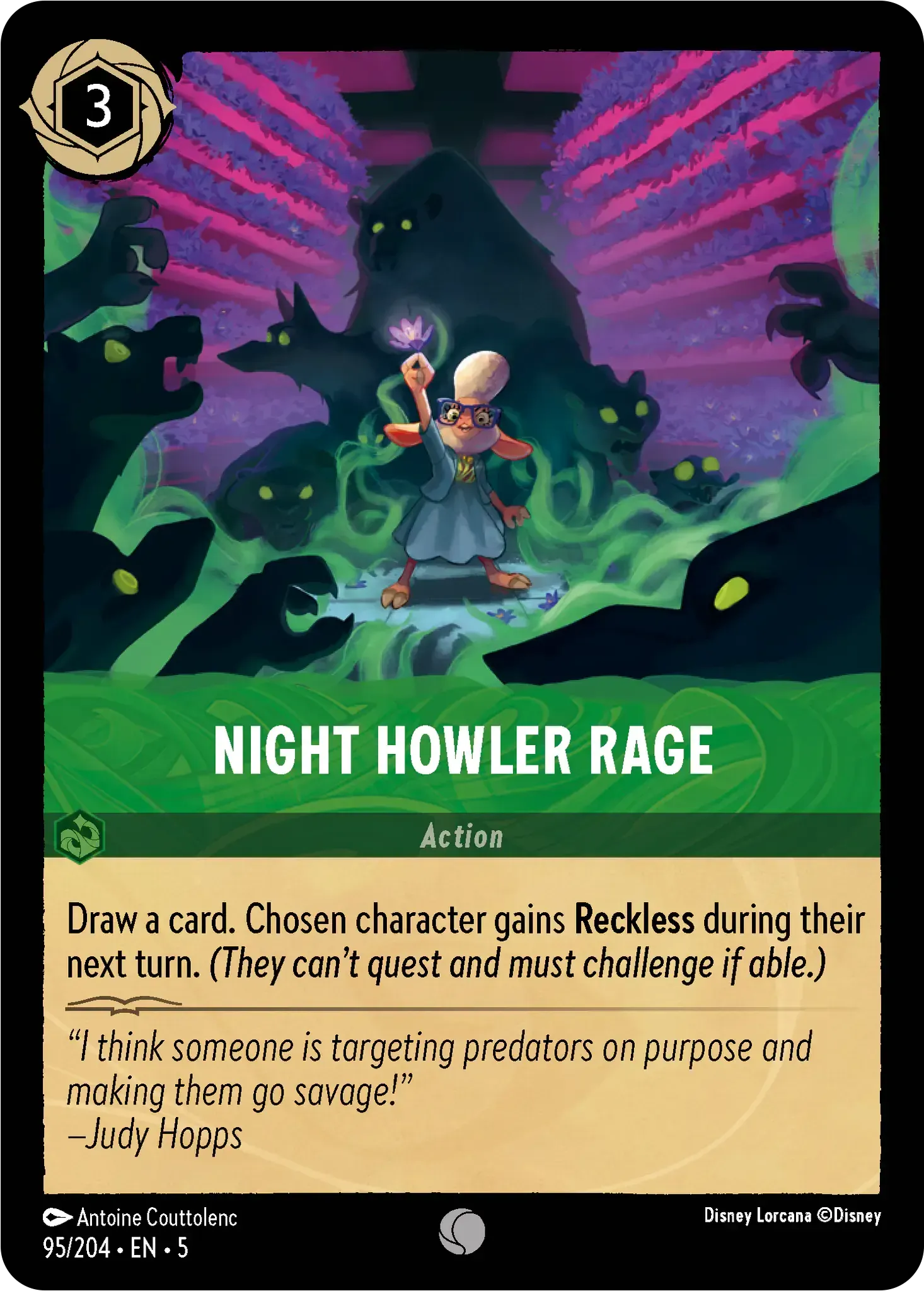 Night Howler Rage · Shimmering Skies 95/205