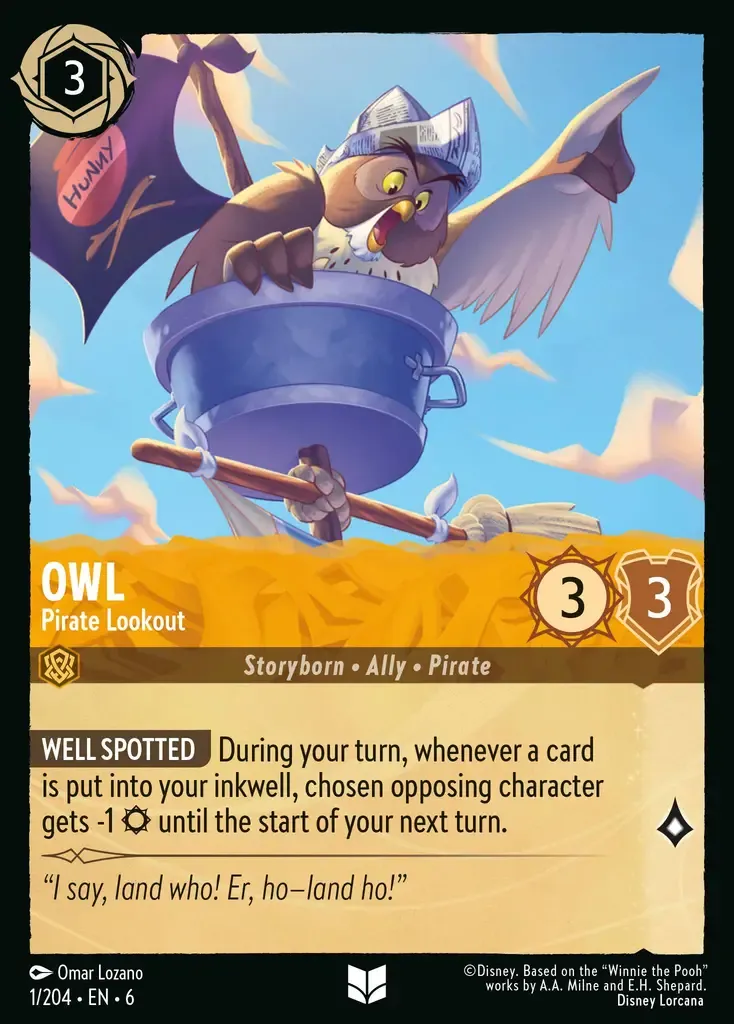 Owl - Pirate Lookout · Azurite Sea 1/204