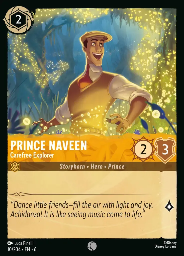 Prince Naveen - Carefree Explorer · Azurite Sea 10/204