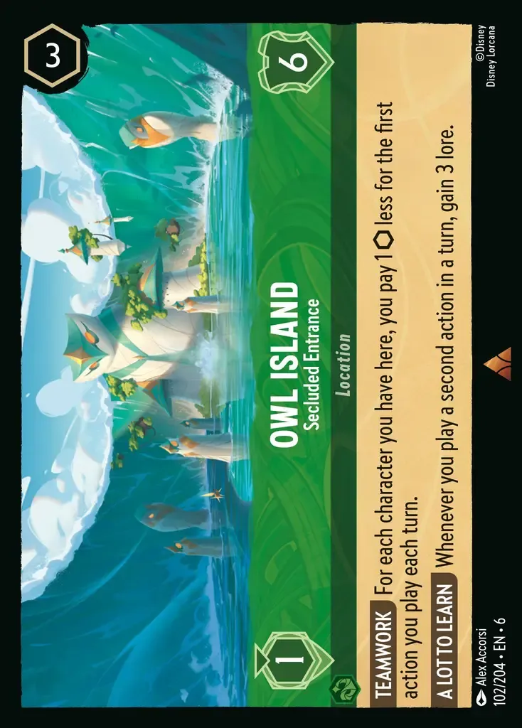 Owl Island - Secluded Entrance · Azurite Sea 102/204