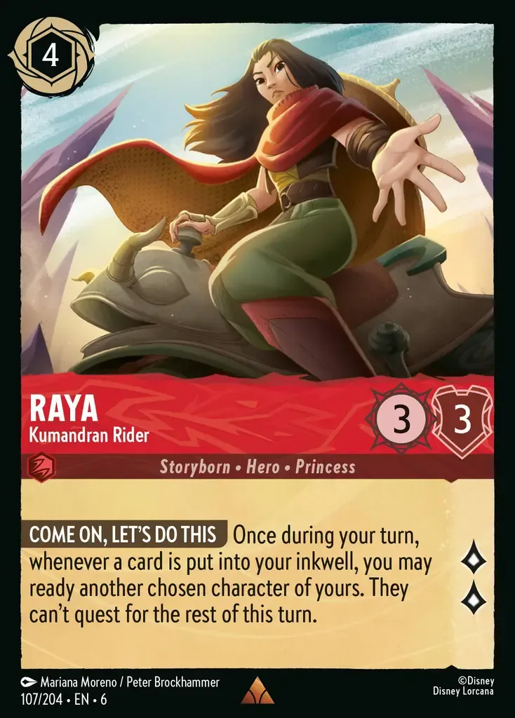 Raya - Kumandran Rider · Azurite Sea 107/204